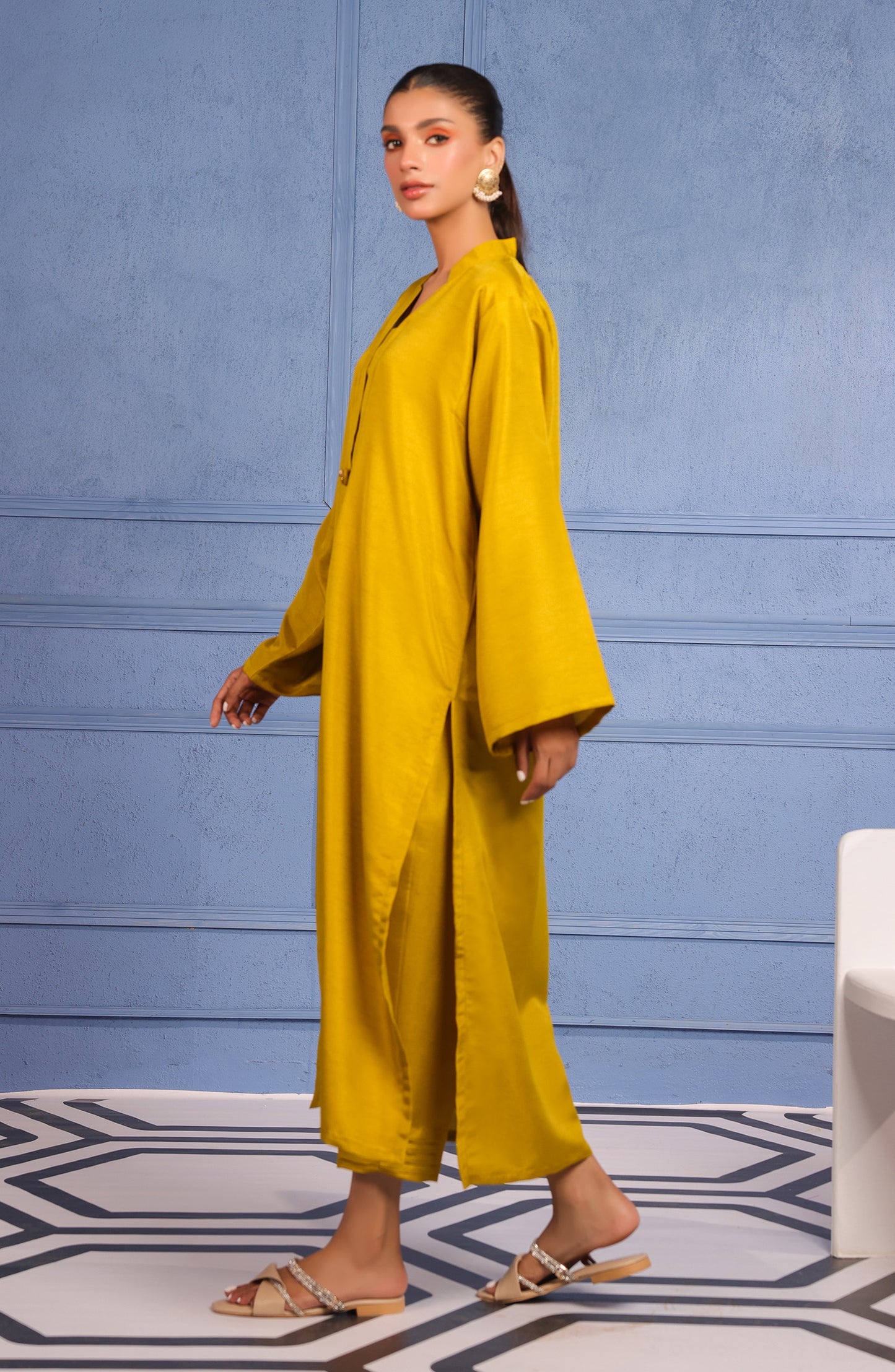 WRHR23S-2017 RAW SILK  READY TO WEAR SHIRT PANTS