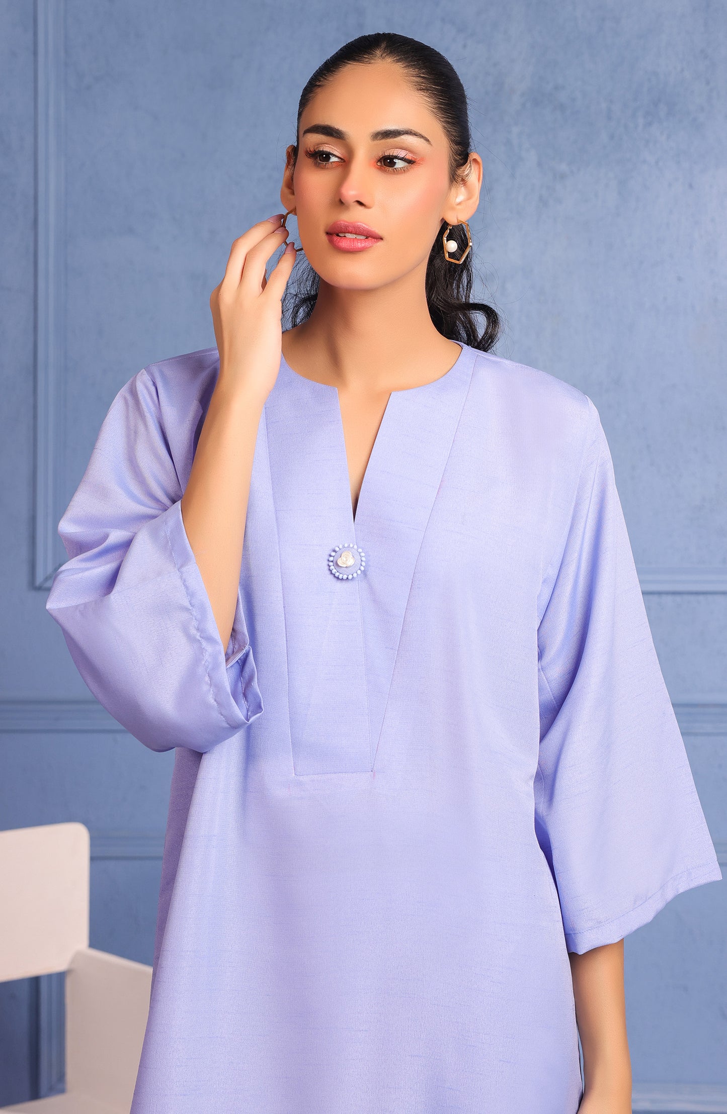 WRHR23S-2019 RAW SILK  READY TO WEAR SHIRT PANTS