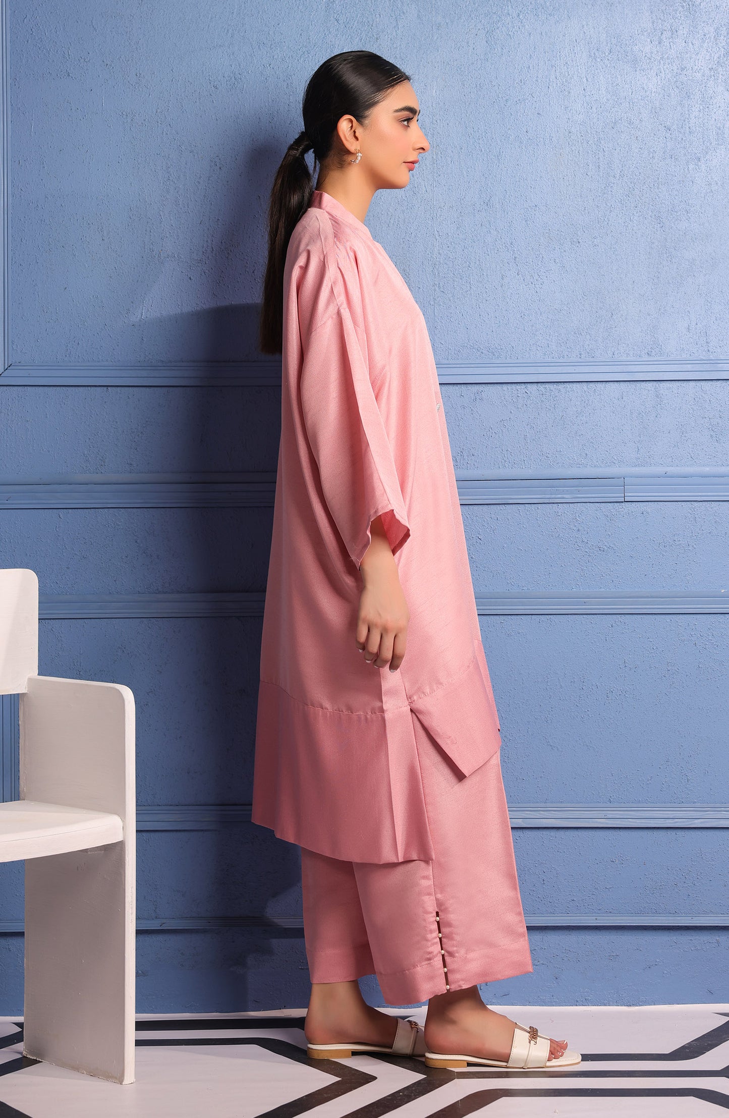 WRHR23S-2020 RAW SILK  READY TO WEAR SHIRT PANTS