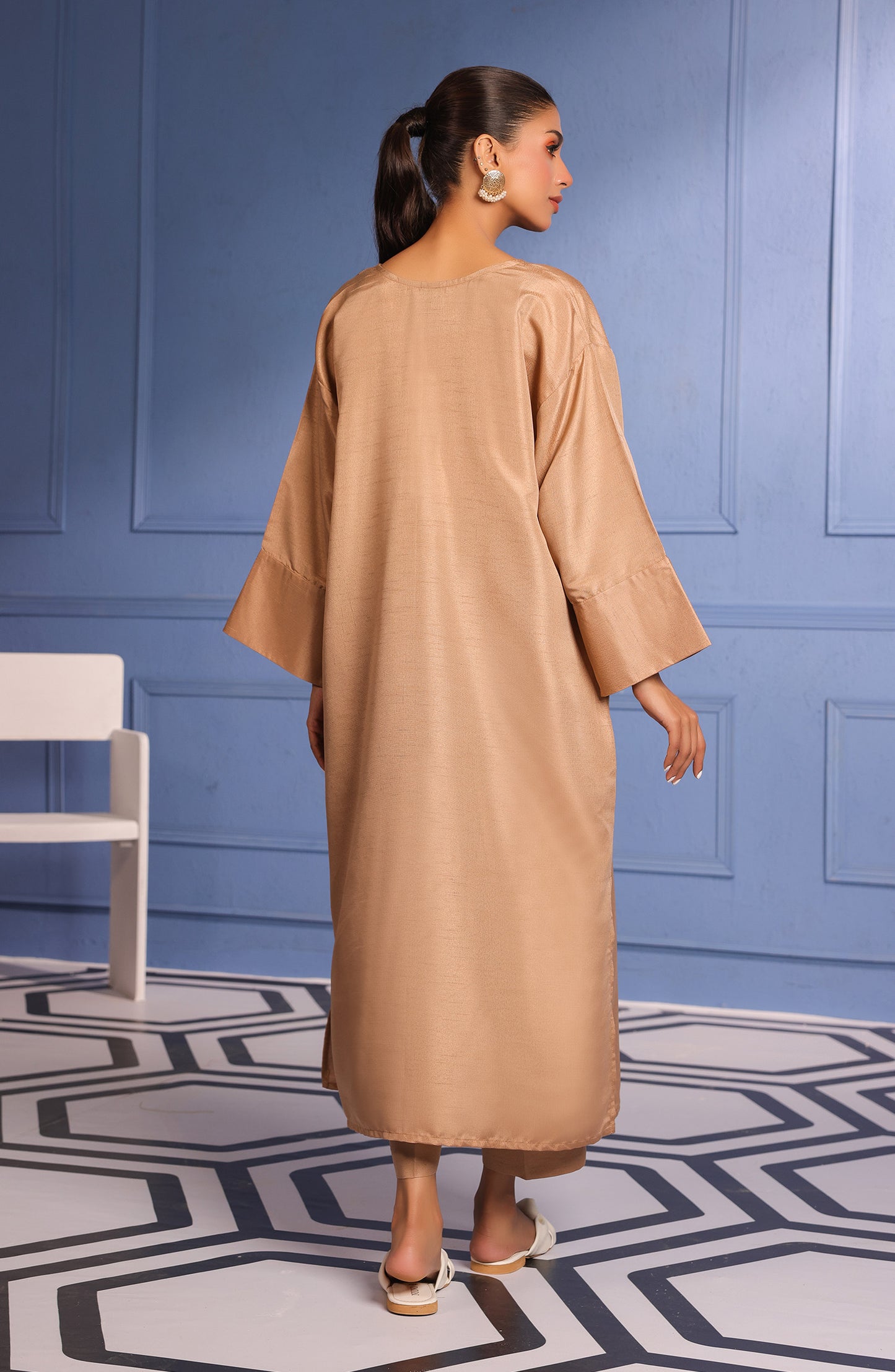 WRHR23S-2014 RAW SILK  READY TO WEAR SHIRT PANTS