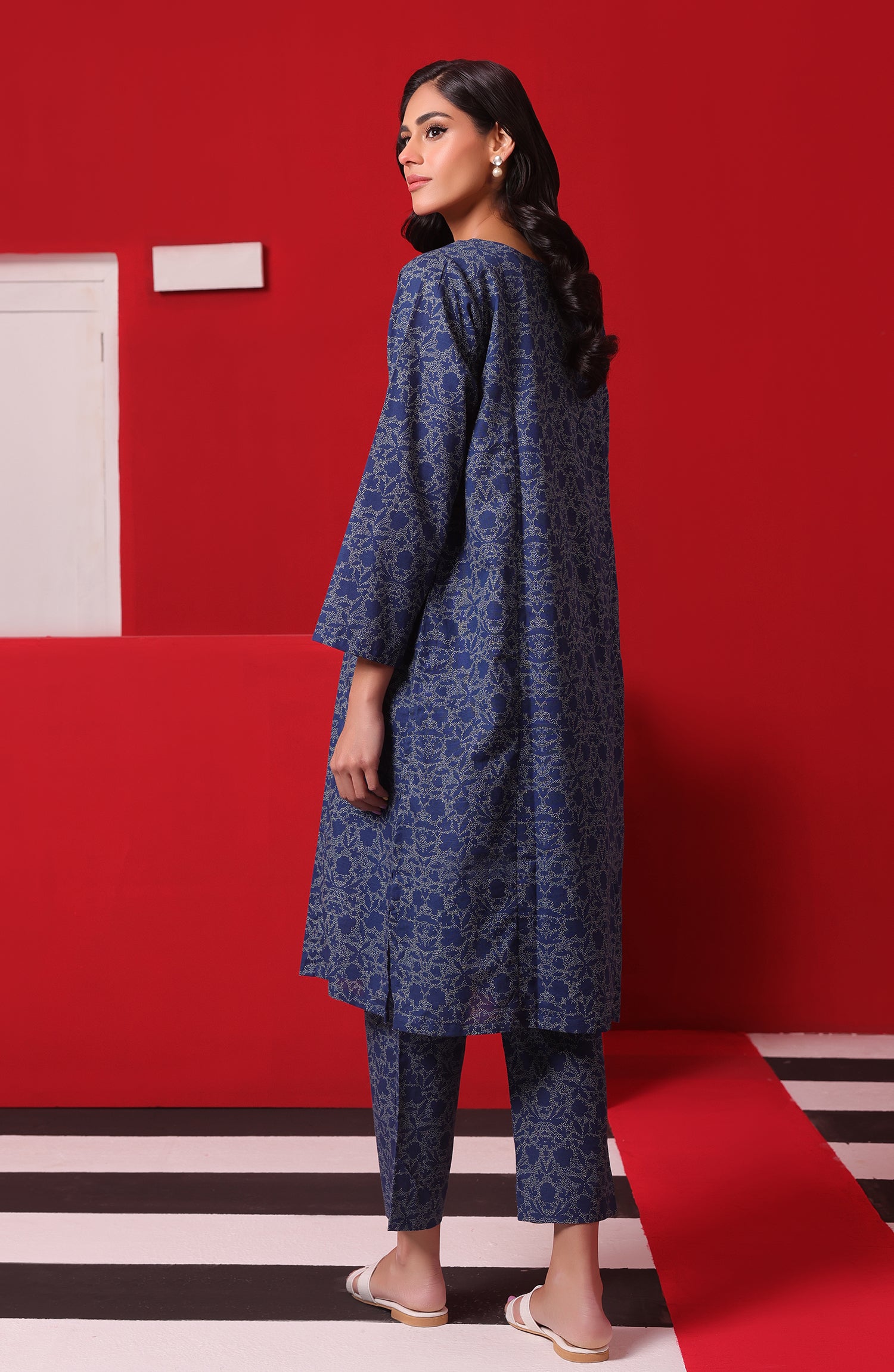 WRCK23W-2019 KHADDAR Women READY TO WEAR SHIRT PANTS