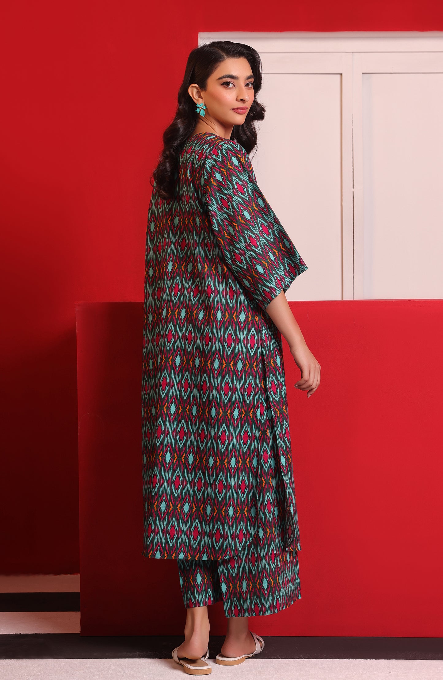 WRCK23W-2031 KHADDAR Women READY TO WEAR SHIRT PANTS