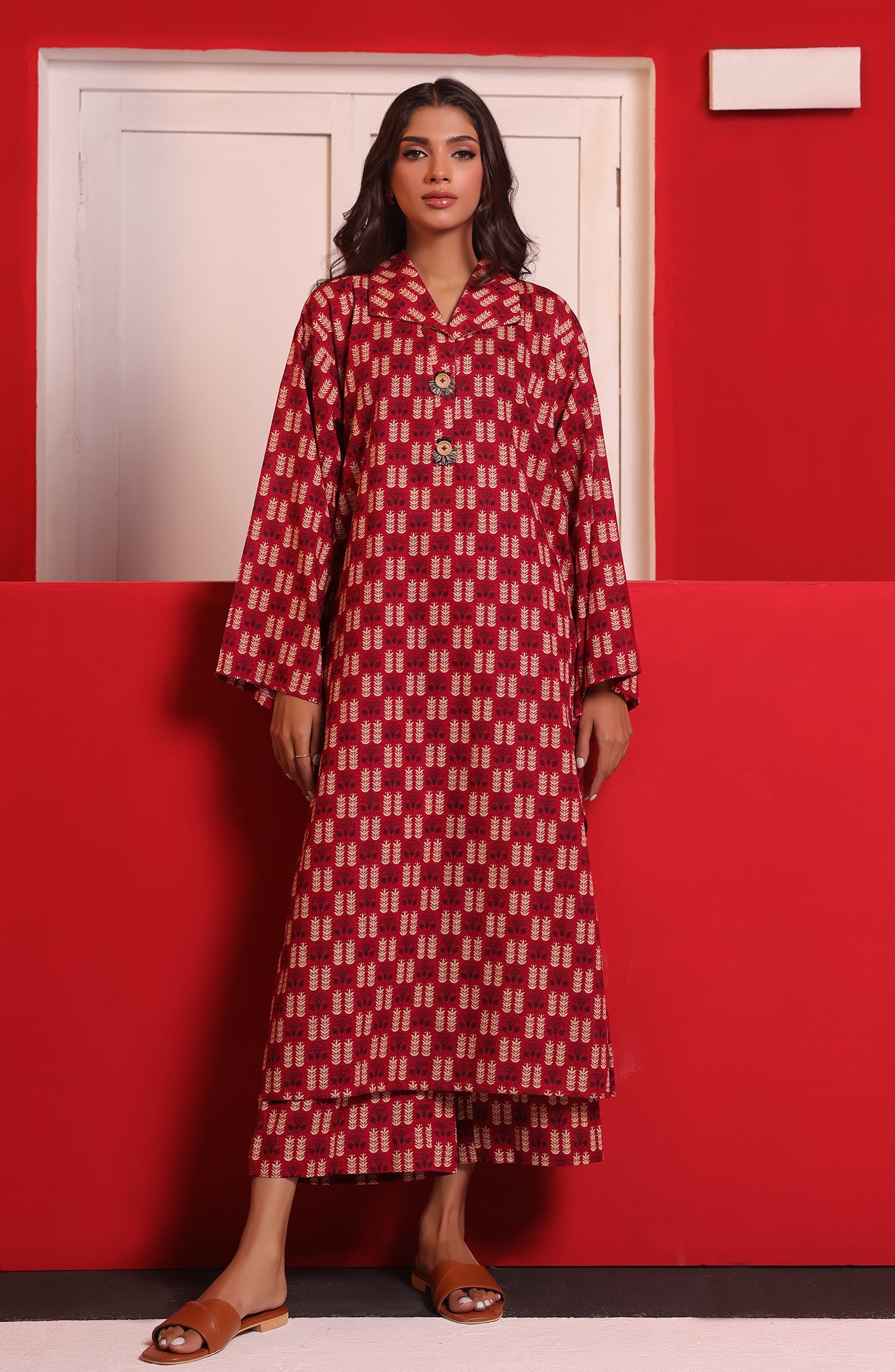 WRCK23W-2025 KHADDAR Women READY TO WEAR SHIRT PANTS