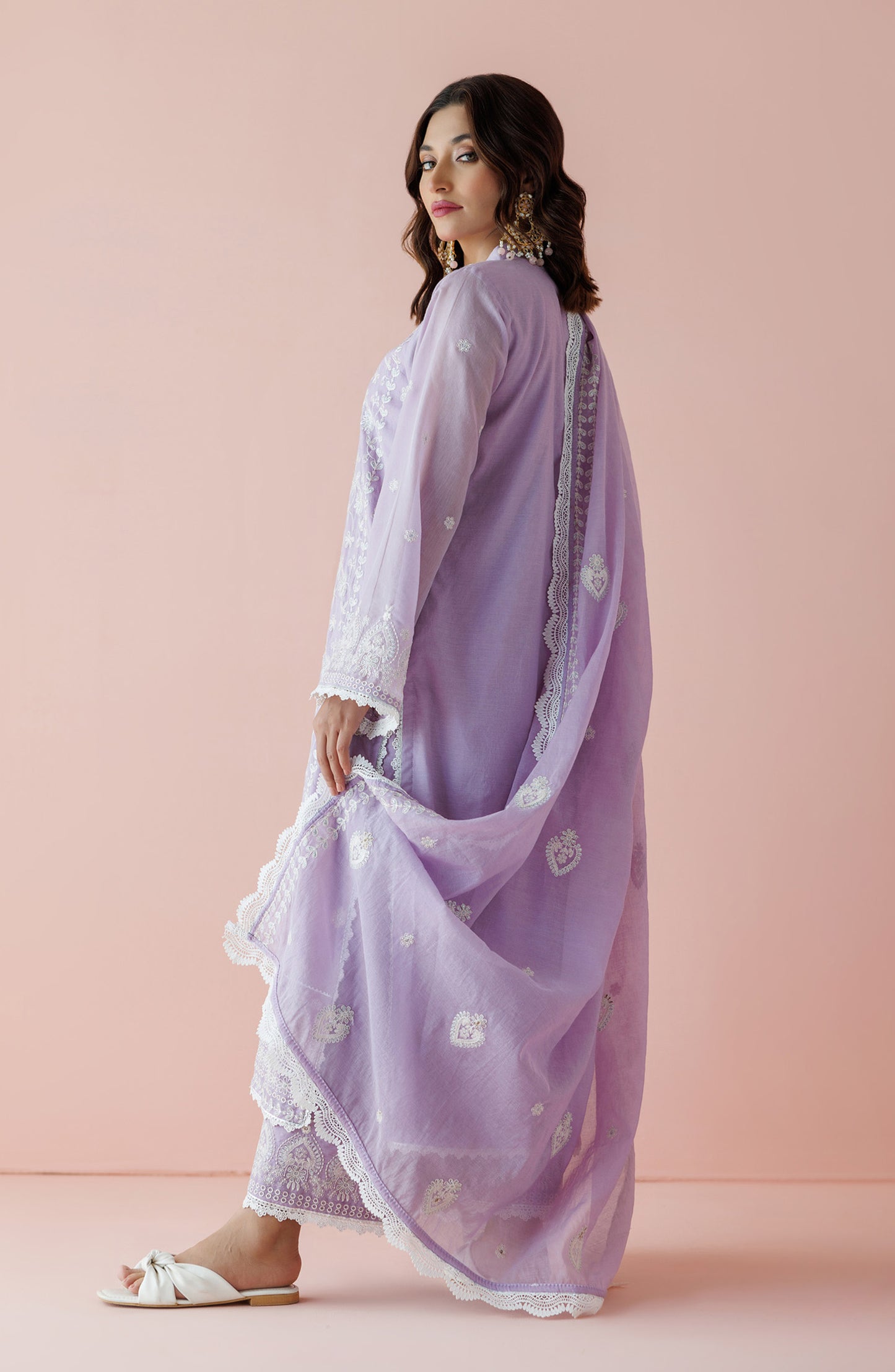 Unstitched | 3 Piece | Chikankari | WRFC24S-3002