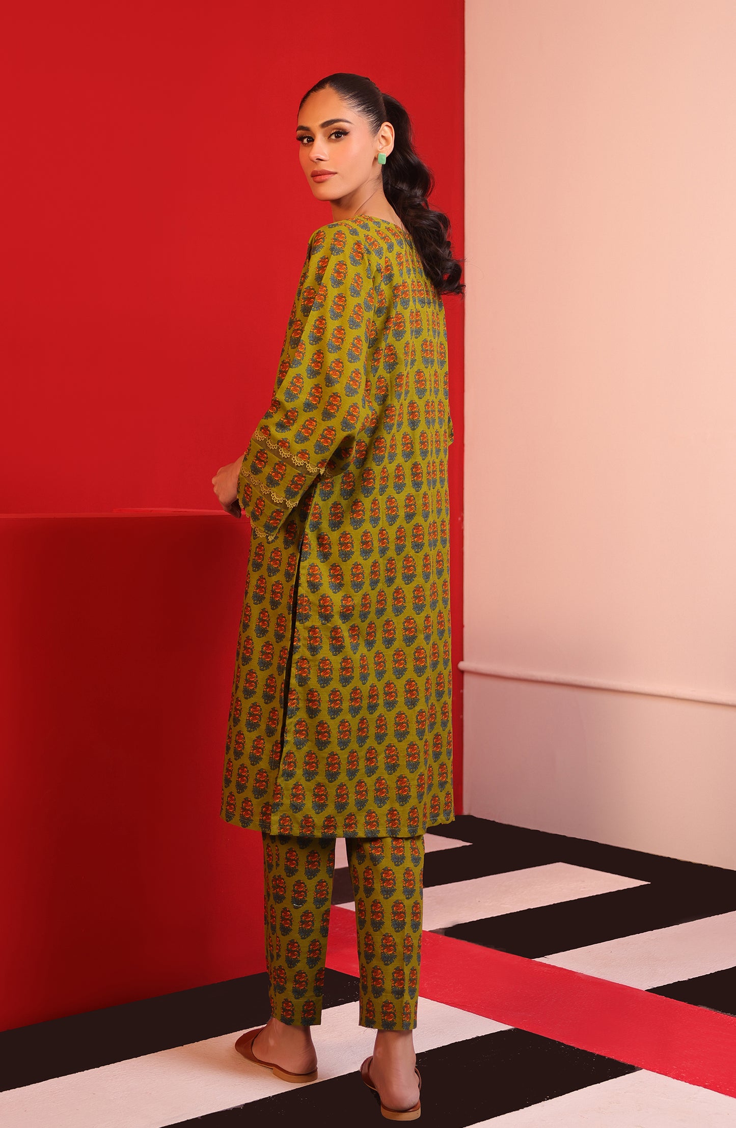 WRCK23W-2023 KHADDAR Women READY TO WEAR SHIRT PANTS