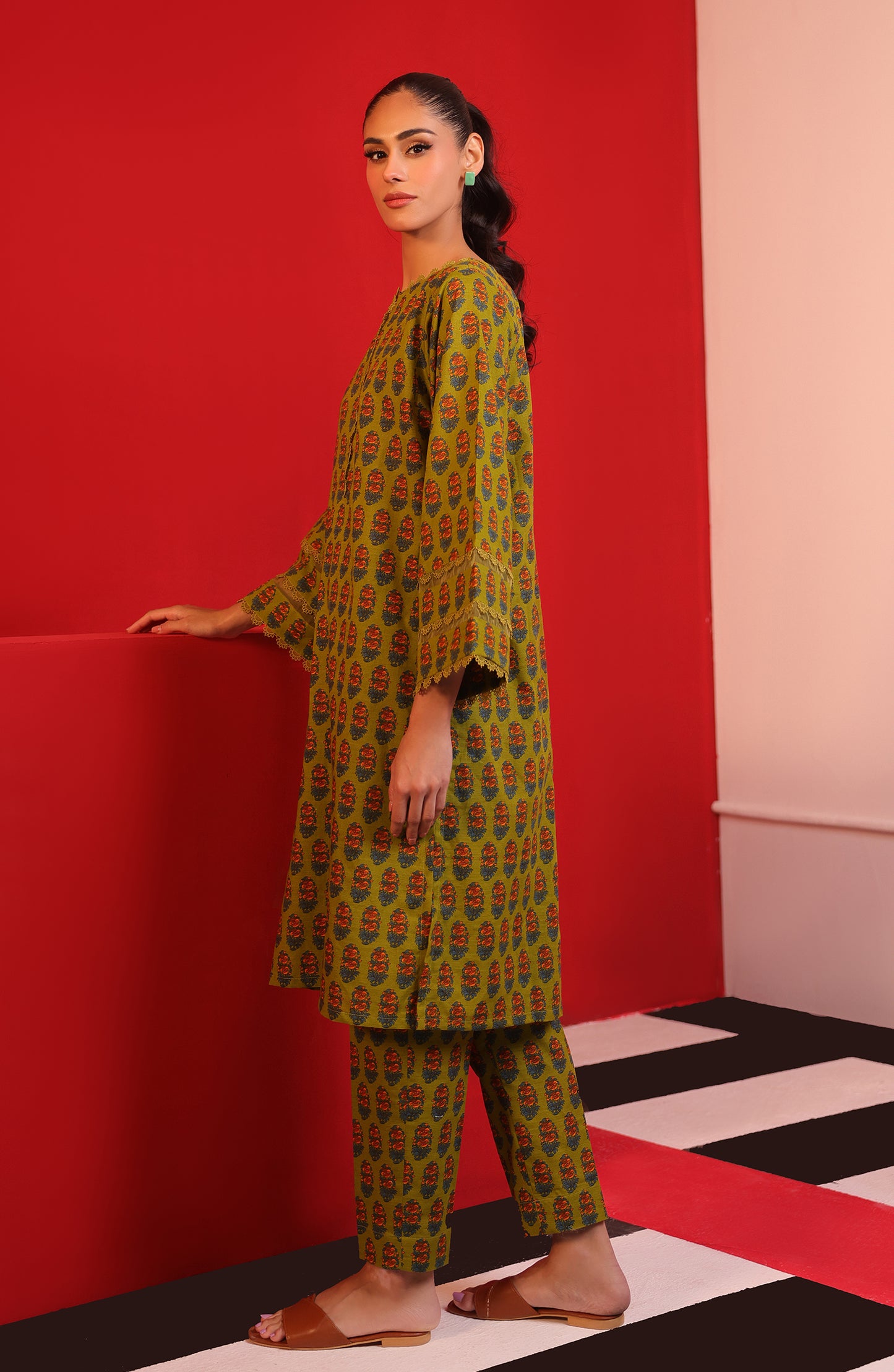 WRCK23W-2023 KHADDAR Women READY TO WEAR SHIRT PANTS