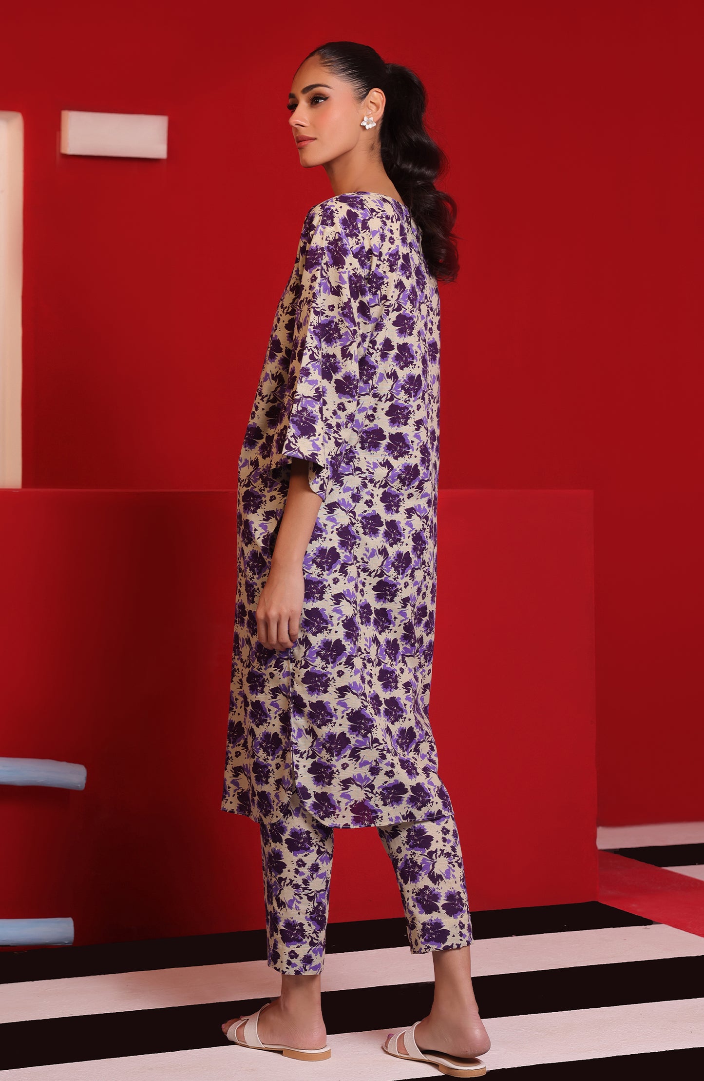 WRCK23W-2030 KHADDAR Women READY TO WEAR SHIRT PANTS