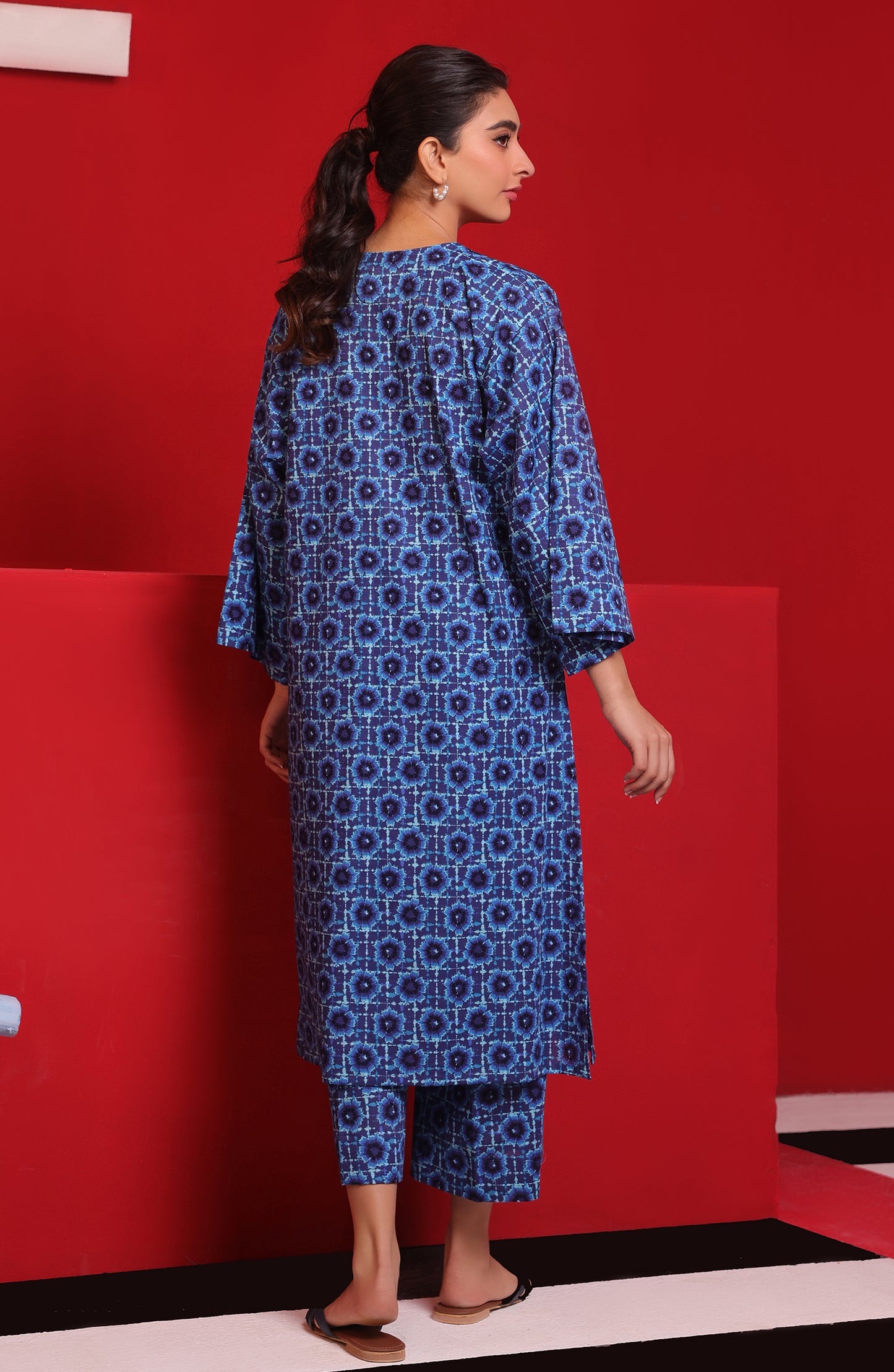 WRCK23W-2035 KHADDAR Women READY TO WEAR SHIRT PANTS