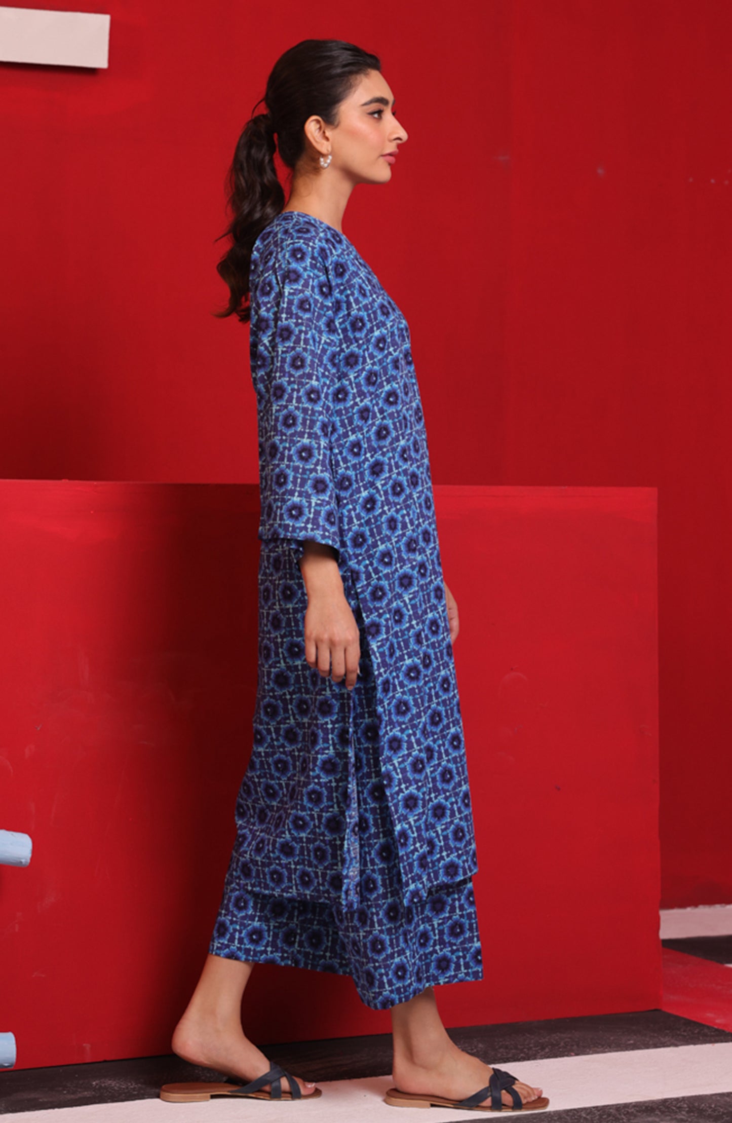 WRCK23W-2035 KHADDAR Women READY TO WEAR SHIRT PANTS