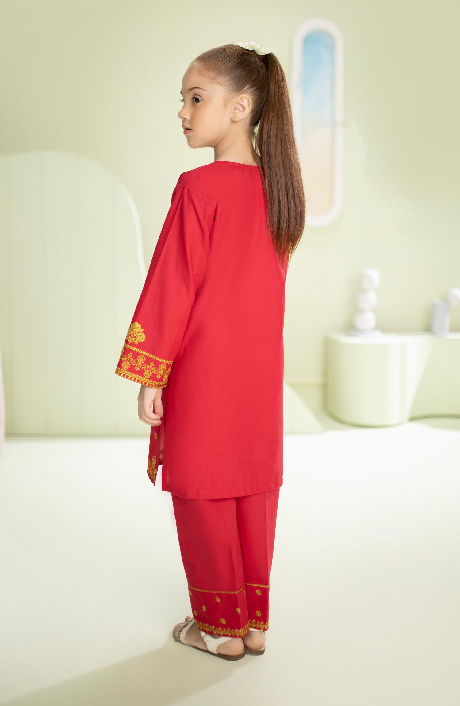 GRHC23W-2008 CAMBRIC  READY TO WEAR SHIRT PANTS