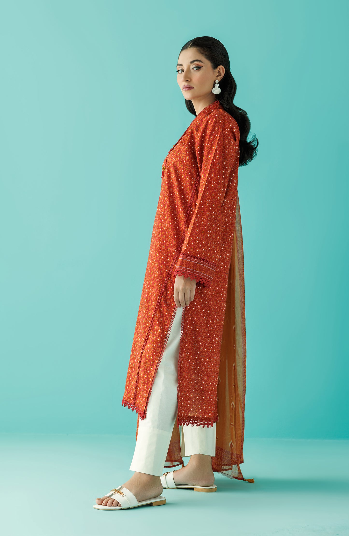 Stitched | 2 Piece | Premium Printed Lawn | NRDS-24-019