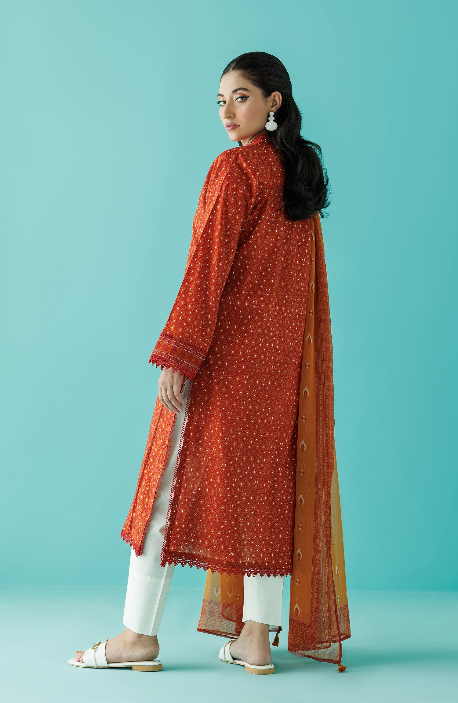 Stitched | 2 Piece | Premium Printed Lawn | NRDS-24-019