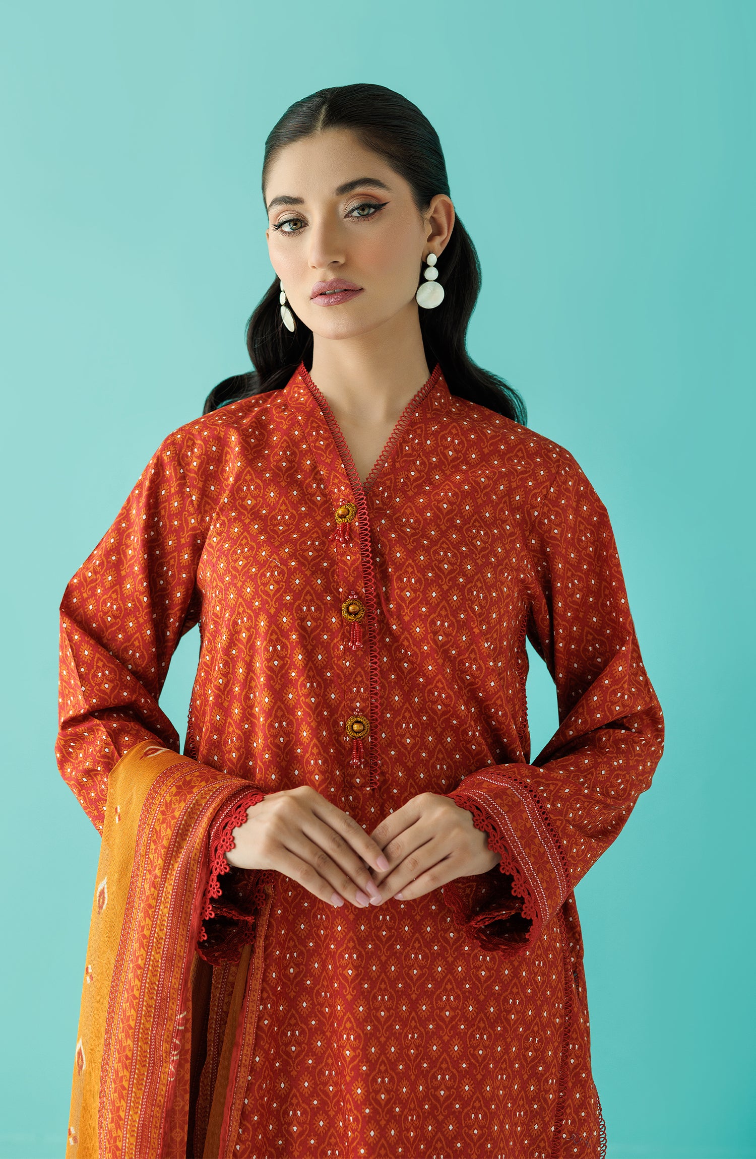 Stitched | 2 Piece | Premium Printed Lawn | NRDS-24-019