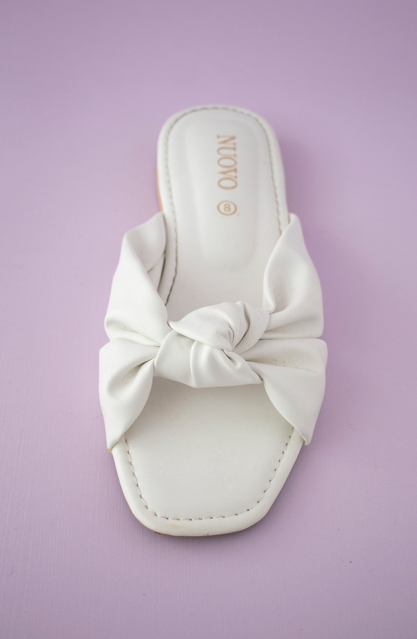 ORFS-98 WHITE MIX  FOOTWEAR FLAT SANDALS
