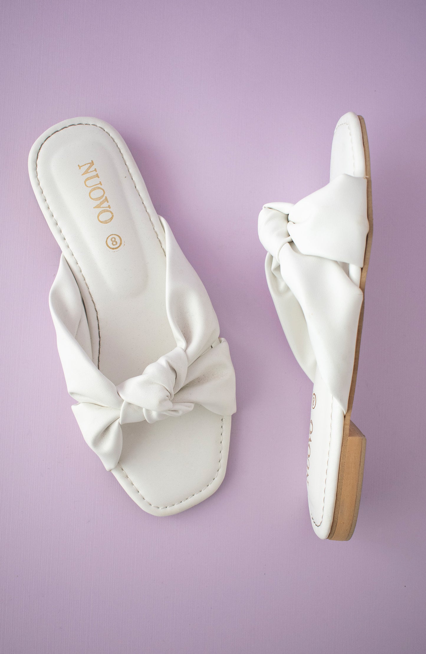 ORFS-98 WHITE MIX  FOOTWEAR FLAT SANDALS