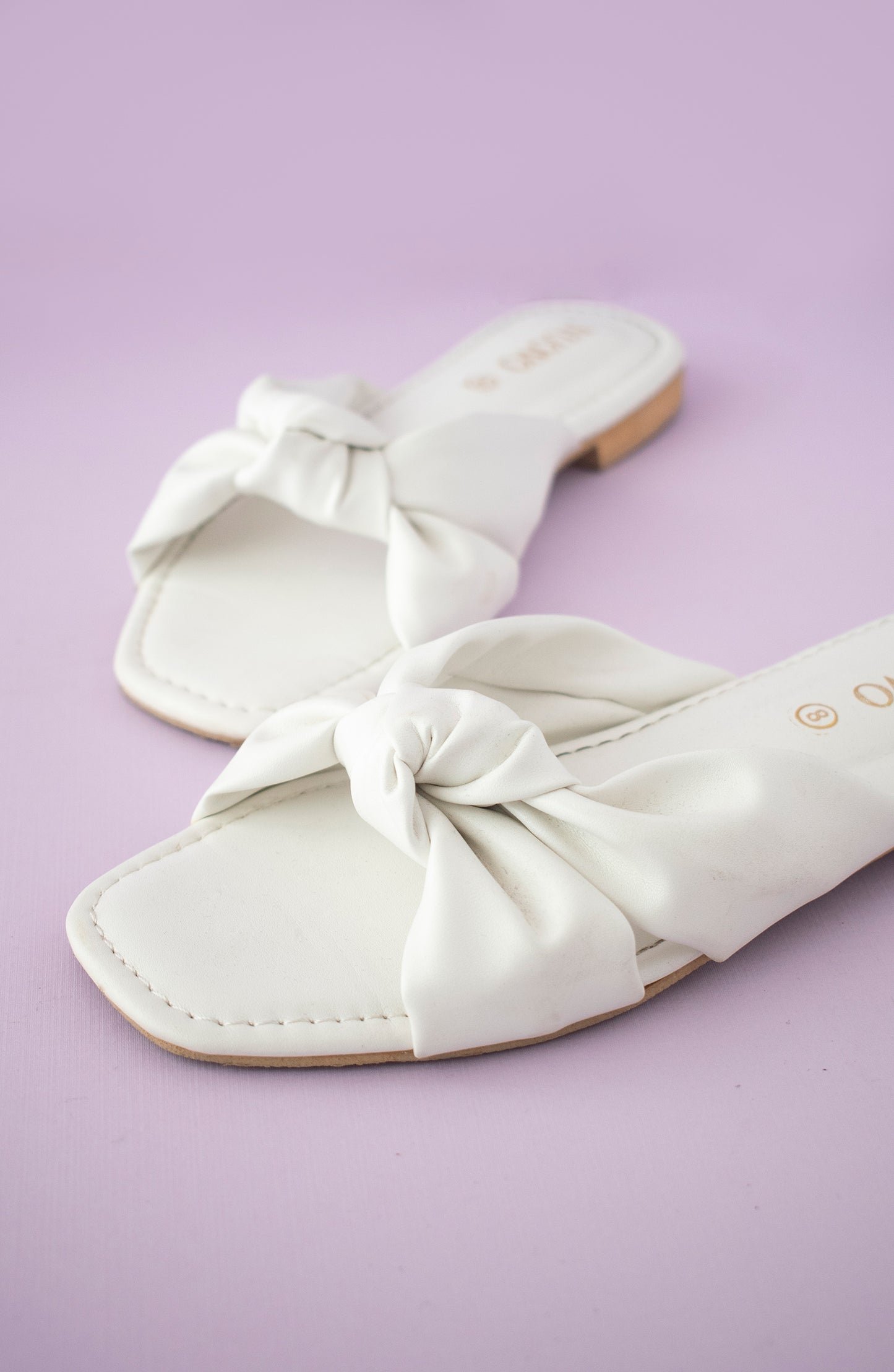 ORFS-98 WHITE MIX  FOOTWEAR FLAT SANDALS