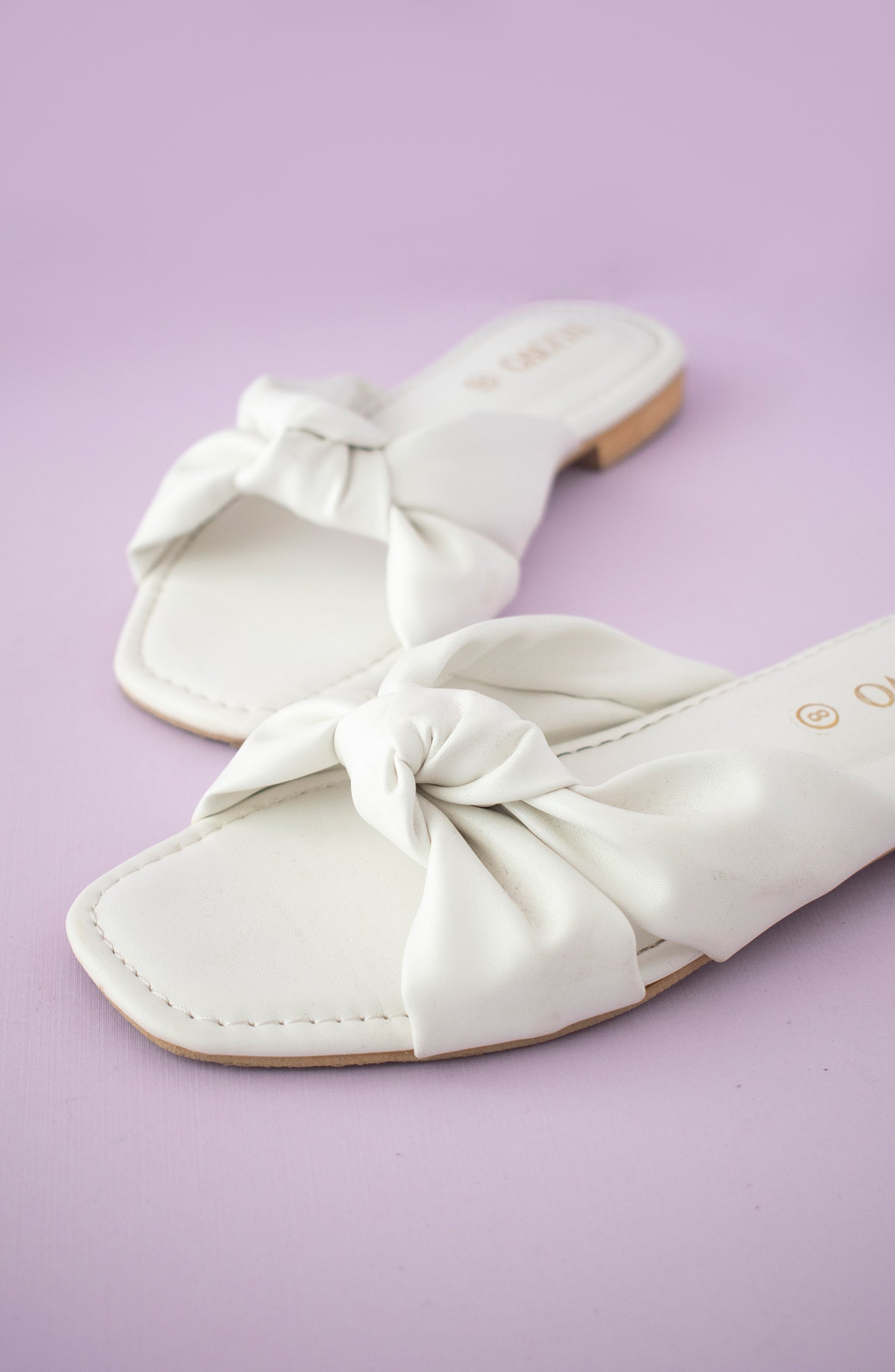 ORFS-98 WHITE MIX  FOOTWEAR FLAT SANDALS