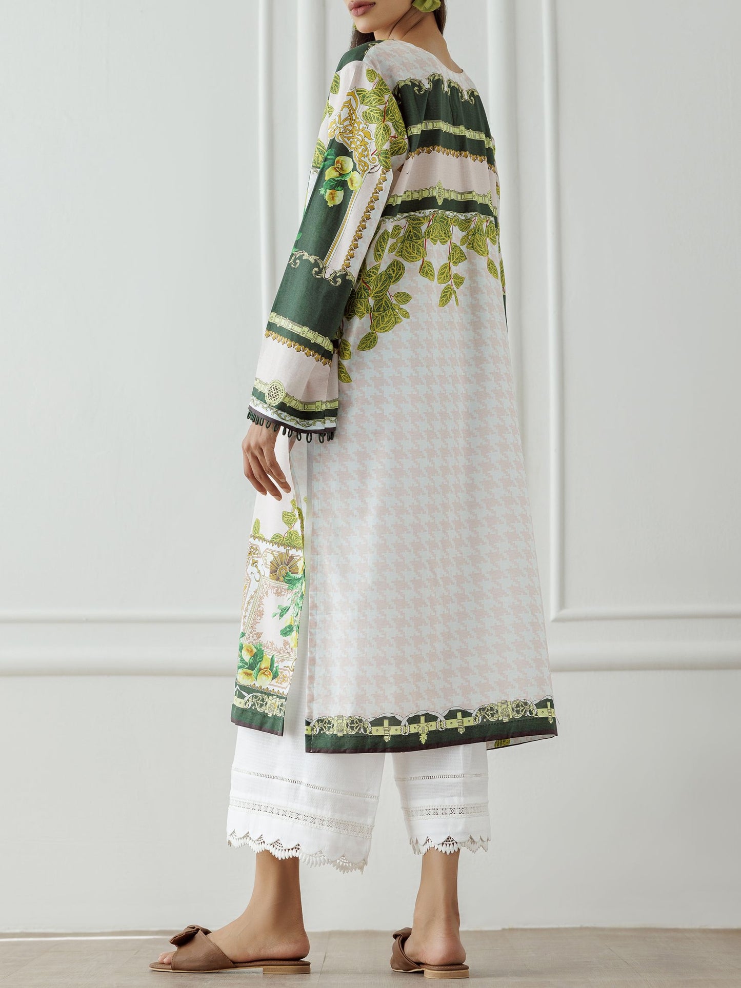 UNSTITCHED Printed Lawn Shirt - 1 Piece - HCS-24-105