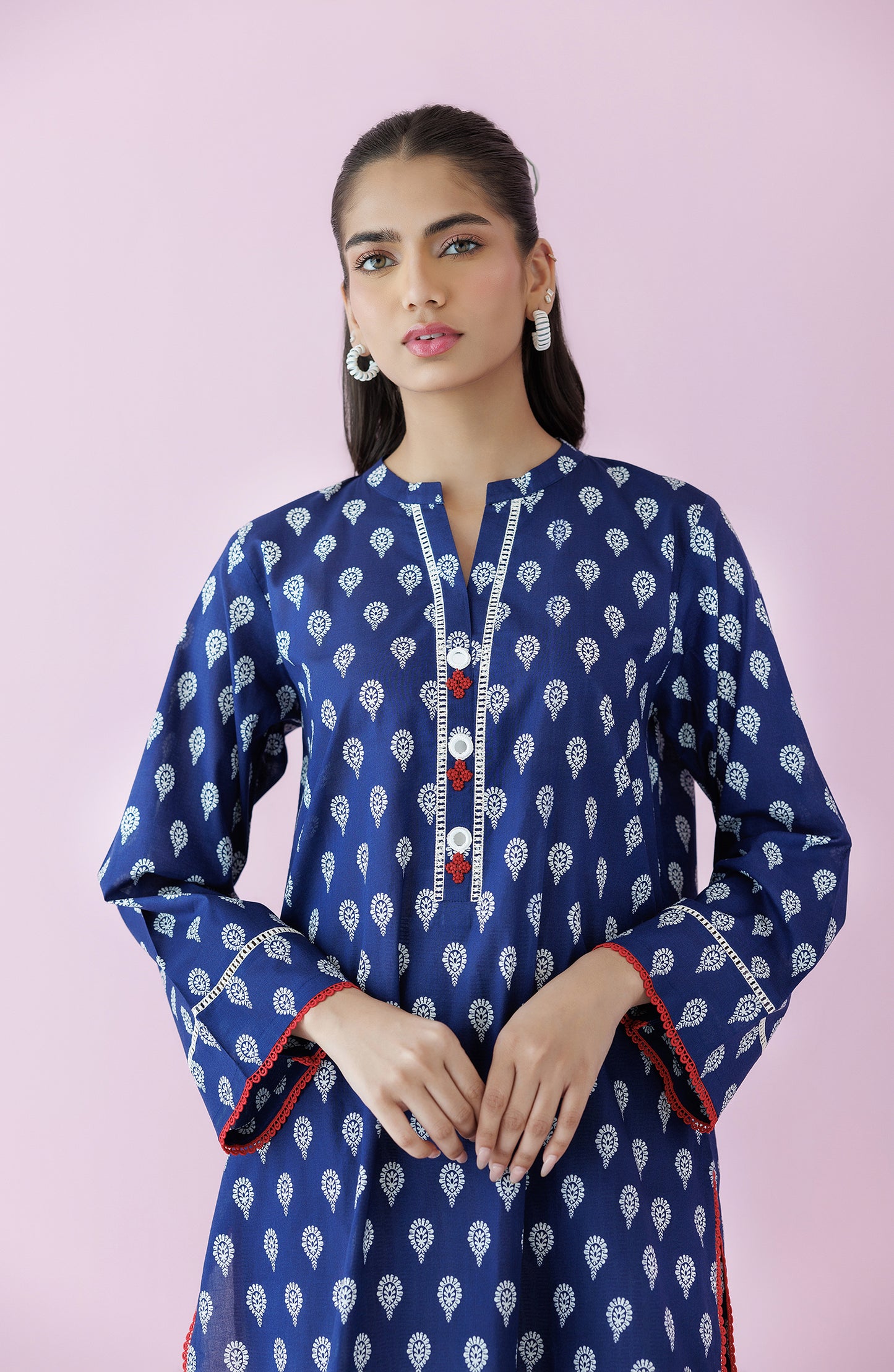NRDS-24-068/S BLUE LAWN Women READY TO WEAR SHIRT PANTS