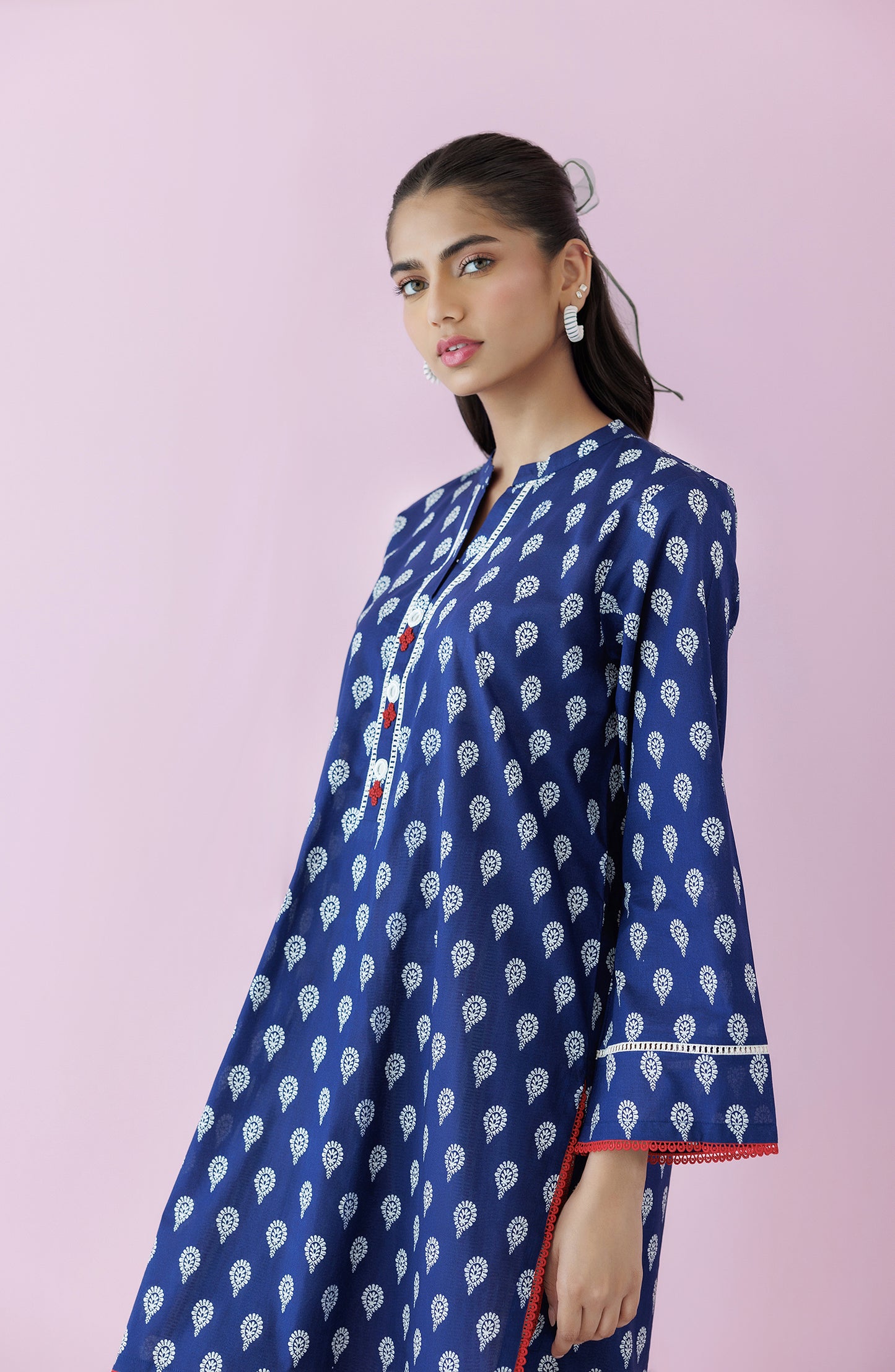 NRDS-24-068/S BLUE LAWN Women READY TO WEAR SHIRT PANTS