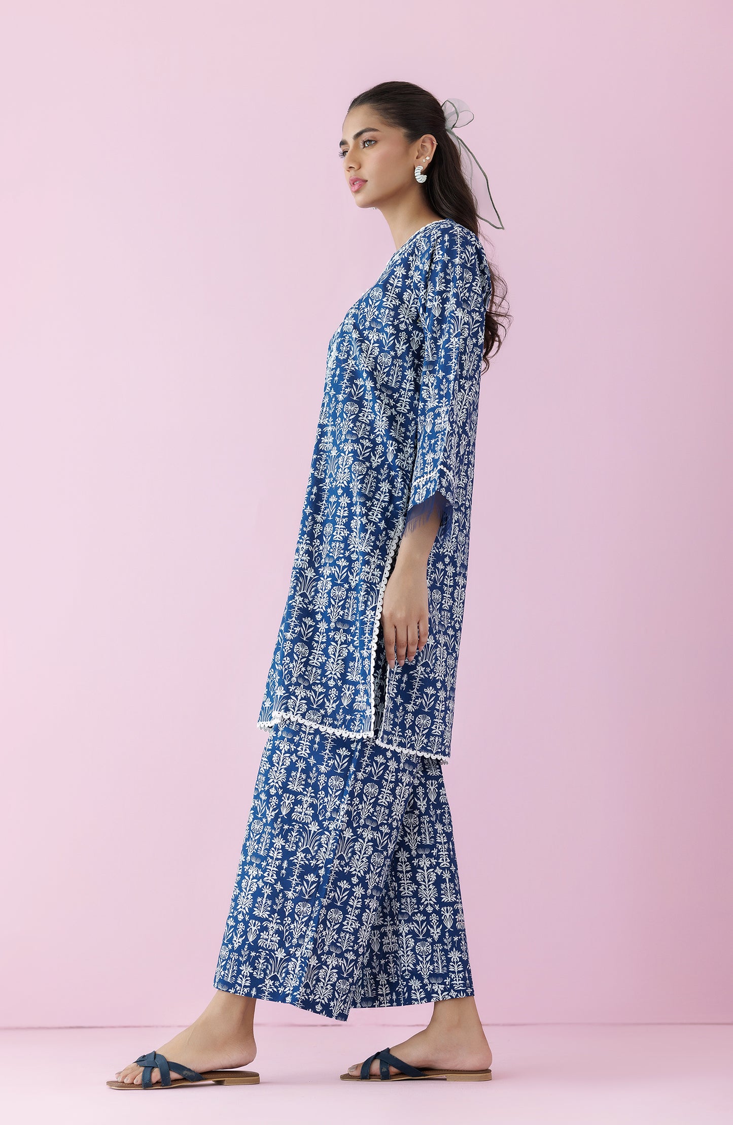 NRDS-24-047/S BLUE LAWN Women READY TO WEAR SHIRT PANTS