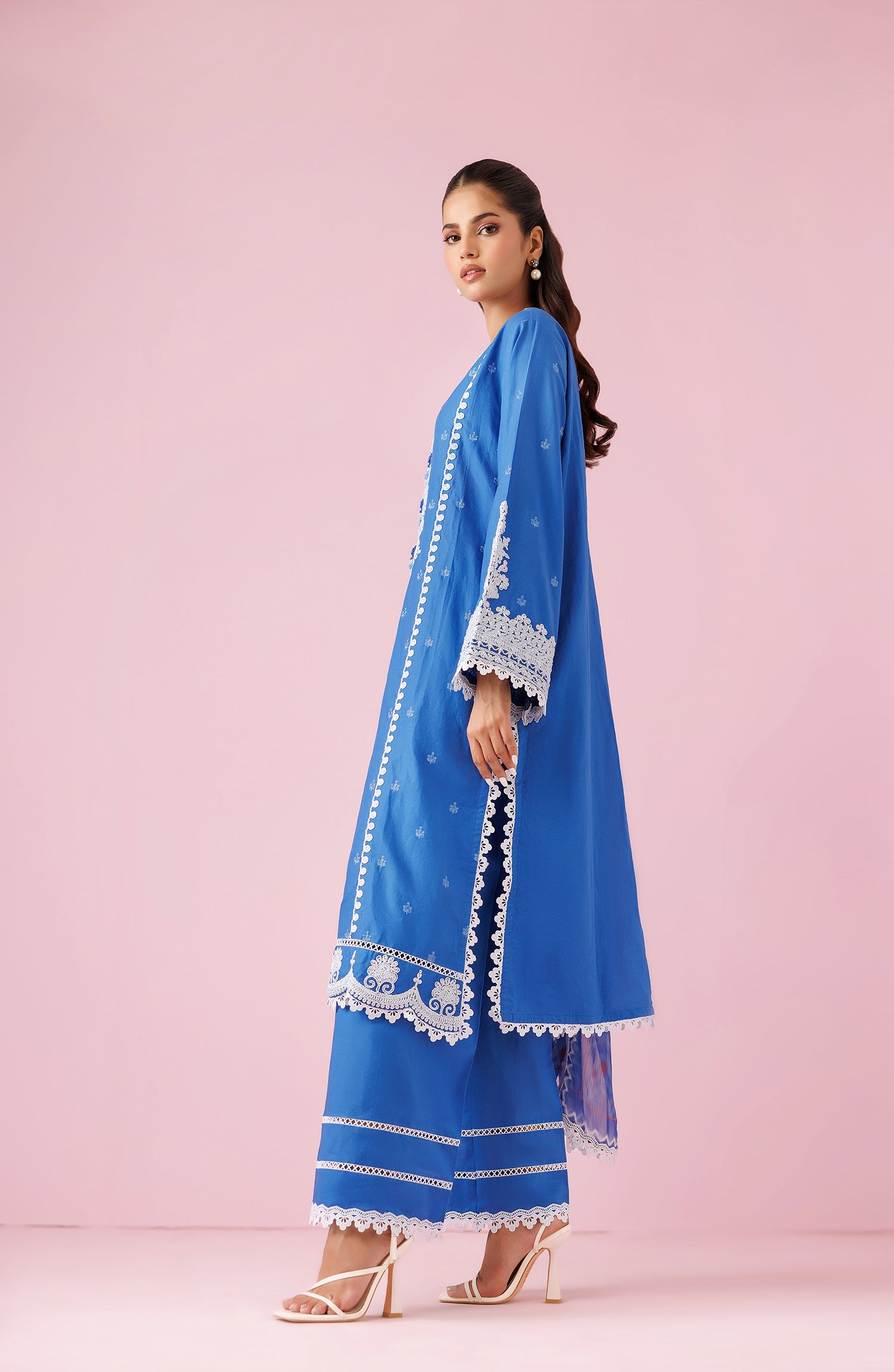 Unstitched | 3 Piece | Embroidered Lawn | OTL-24-028