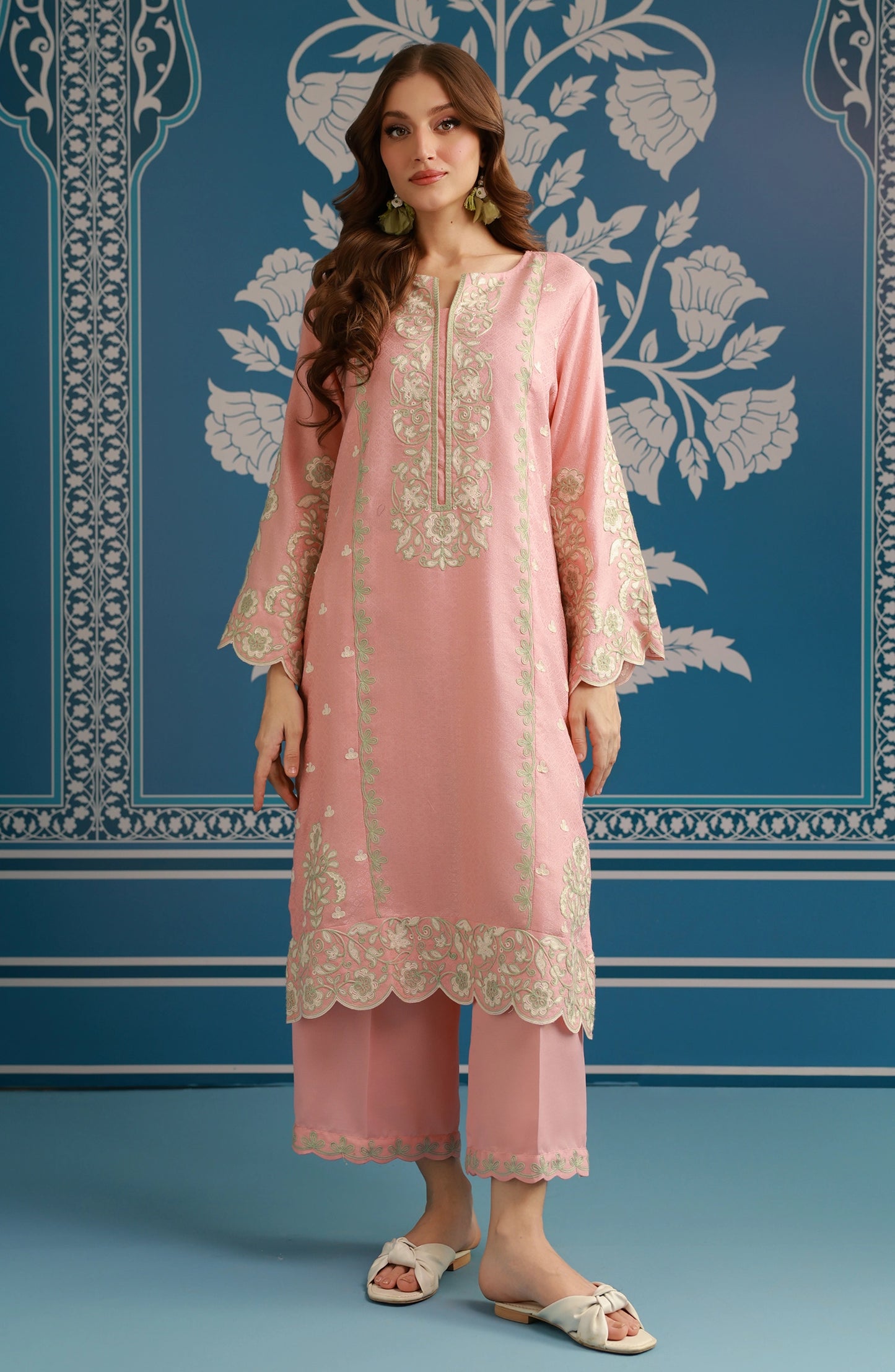 Stitched | 2 Piece | Embroidered | Lawn Jacquard Shirt | WRFC25S-2013/S WHITE