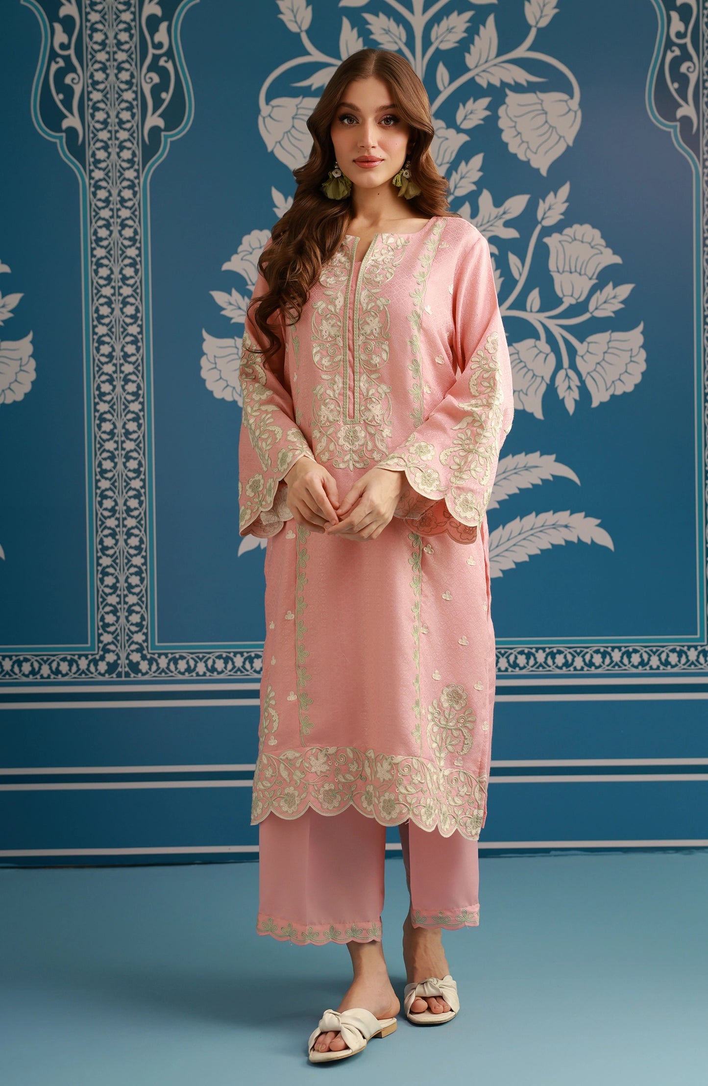 Stitched | 2 Piece | Embroidered | Lawn Jacquard Shirt | WRFC25S-2013/S WHITE