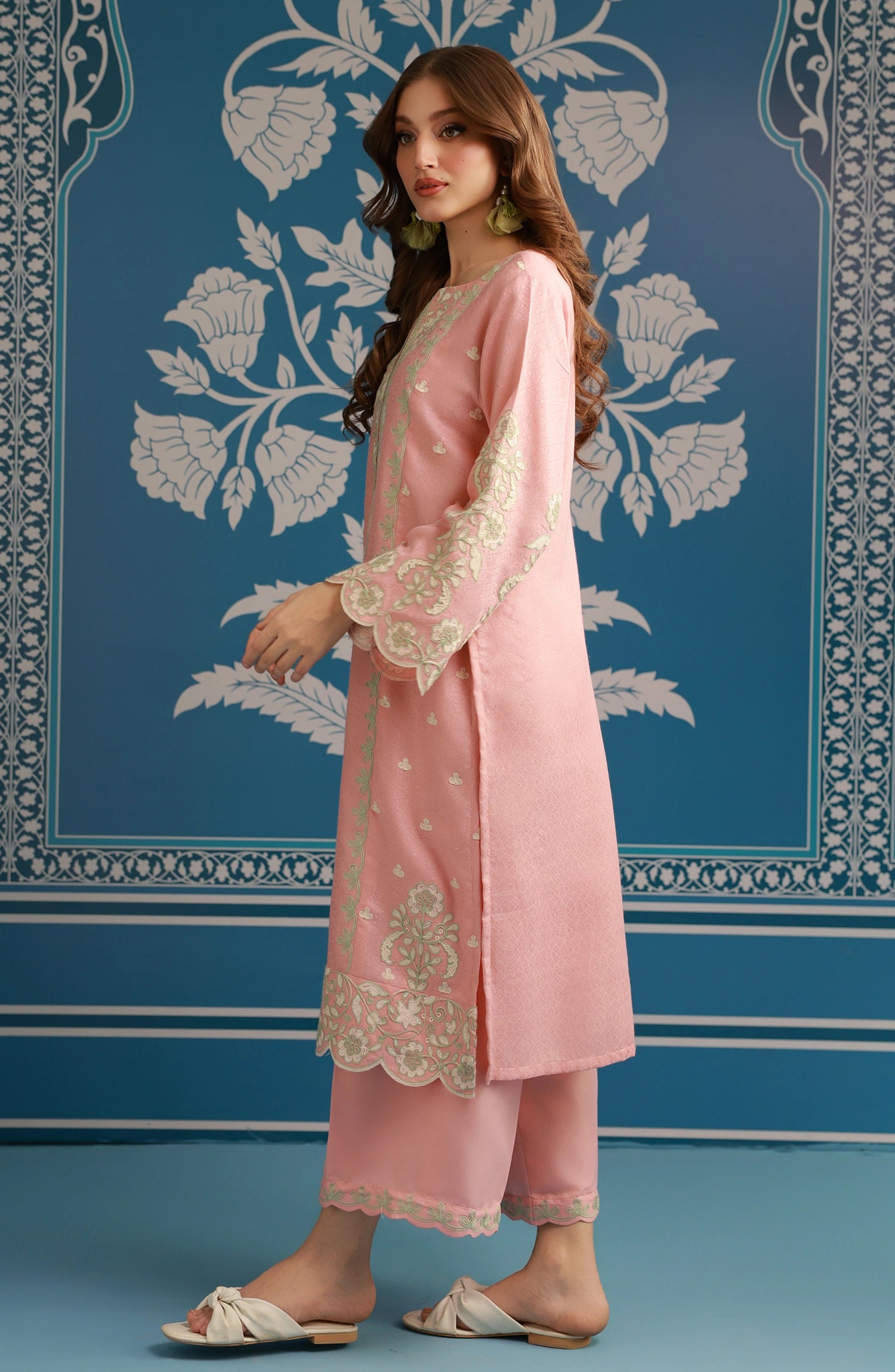 Stitched | 2 Piece | Embroidered | Lawn Jacquard Shirt | WRFC25S-2013/S WHITE