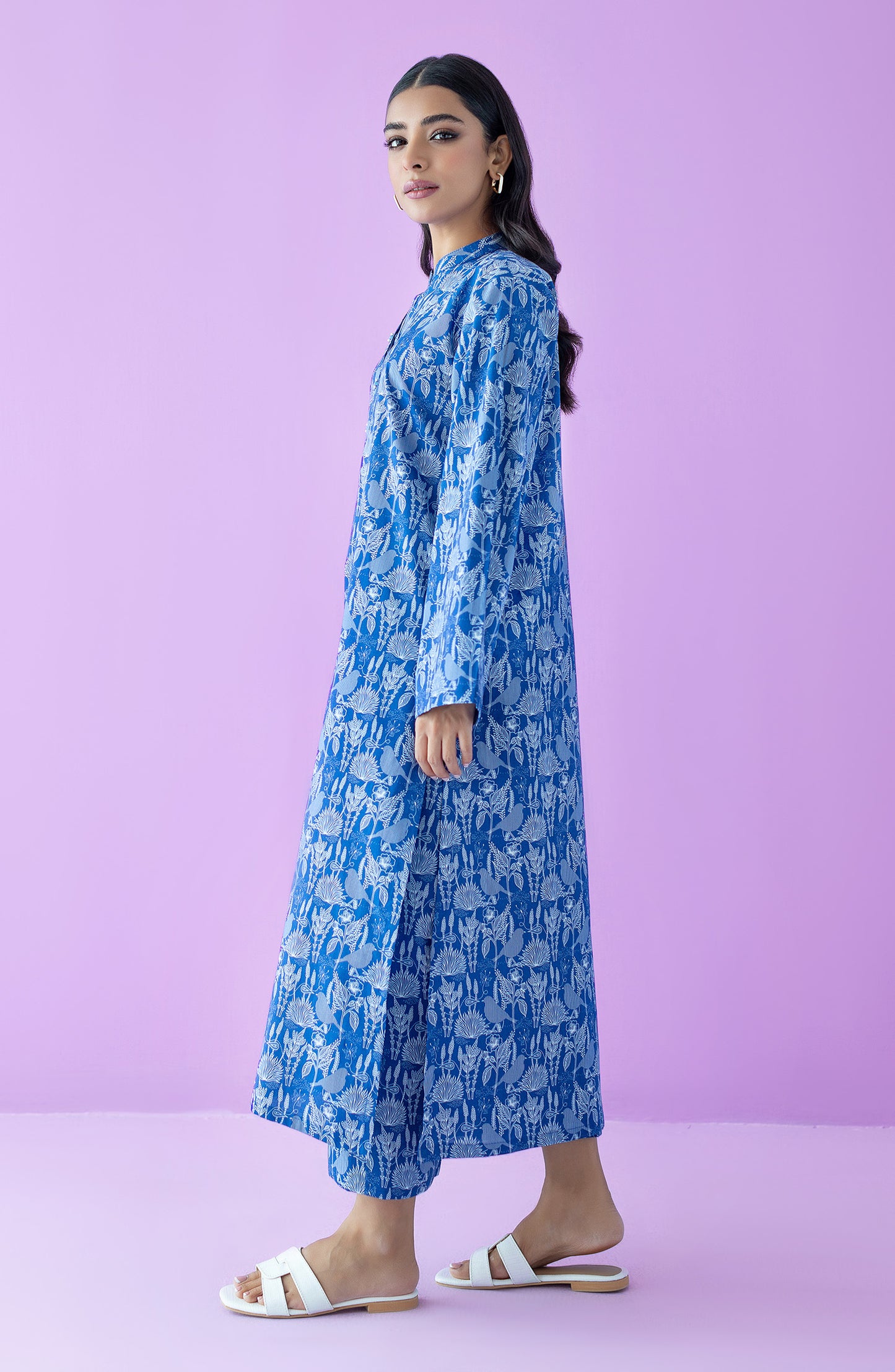 NRDS-23-100/S BLUE LAWN  READY TO WEAR SHIRT PANTS