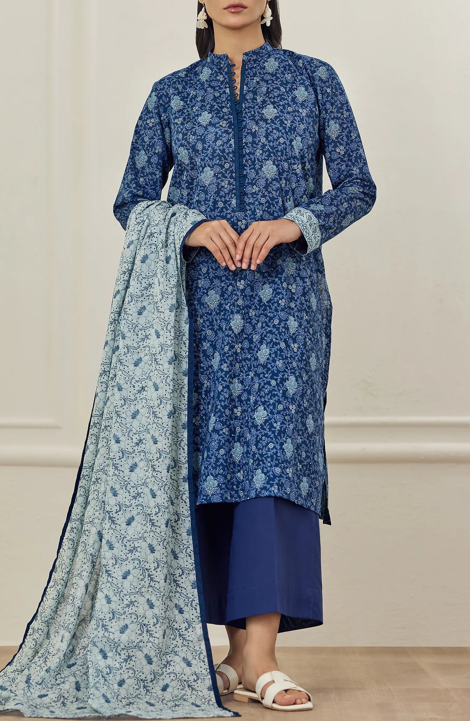 Unstitched | 3 Piece | Printed Lawn | OTL-25-509