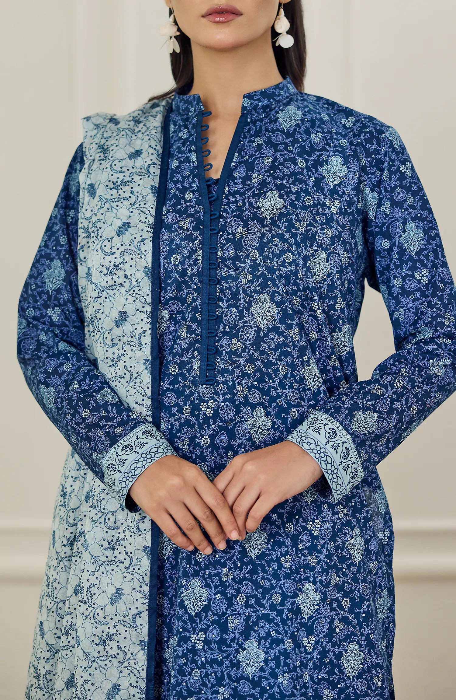 Unstitched | 3 Piece | Printed Lawn | OTL-25-509