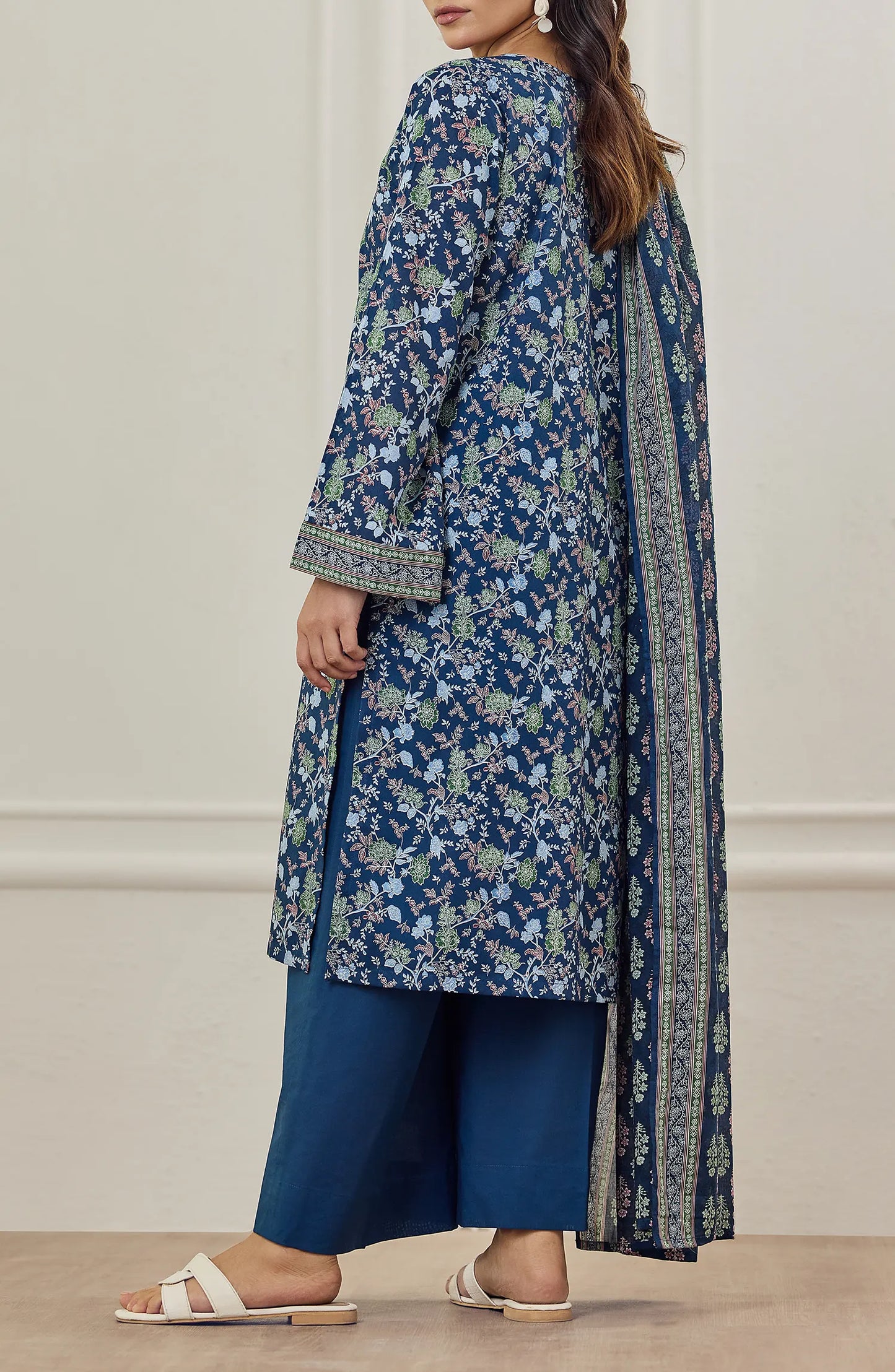 Unstitched | 3 Piece | Printed Lawn | OTL-25-505