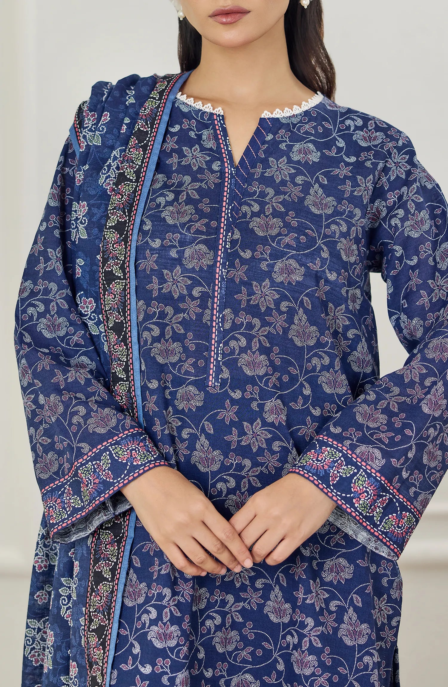 Unstitched | 3 Piece | Printed Khaddar | OTL-25-434