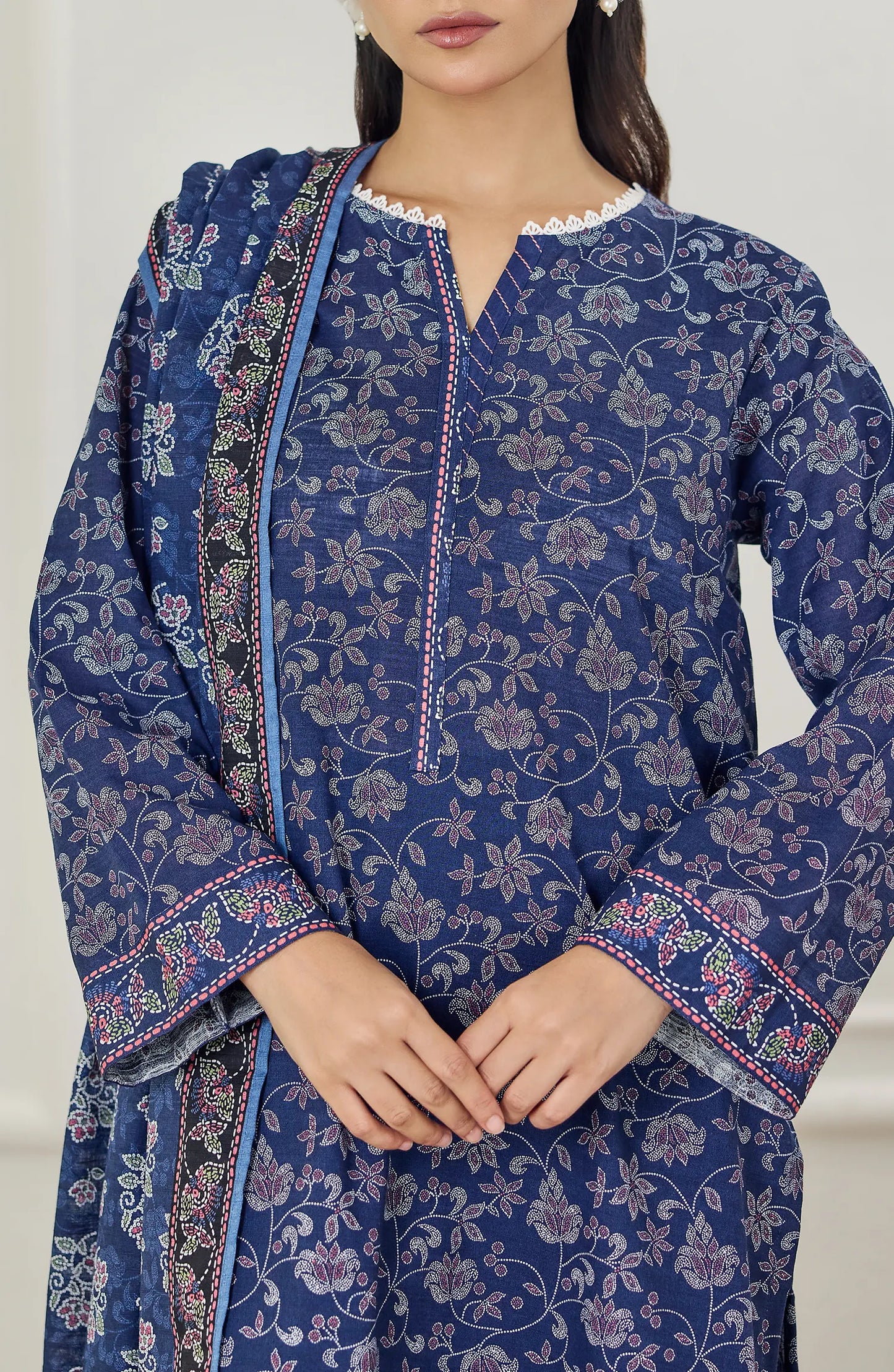 Unstitched | 3 Piece | Printed Khaddar | OTL-25-434