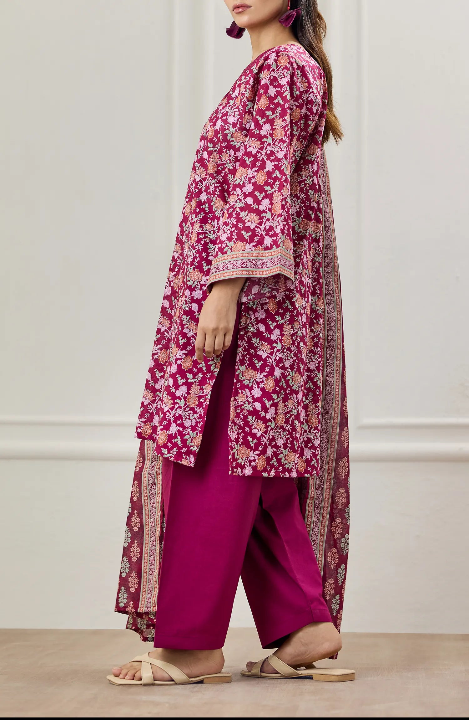 Unstitched | 3 Piece | Printed Lawn | OTL-25-504