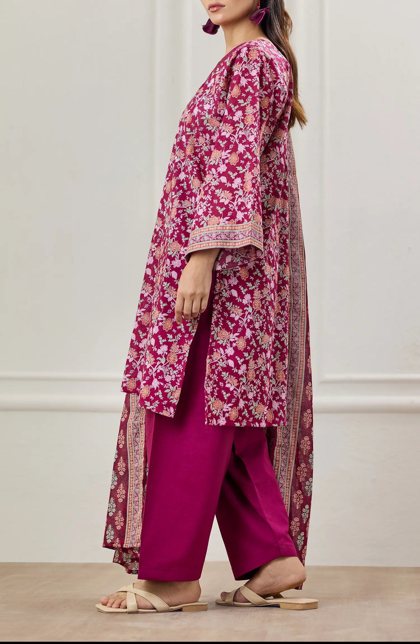 Unstitched | 3 Piece | Printed Lawn | OTL-25-504