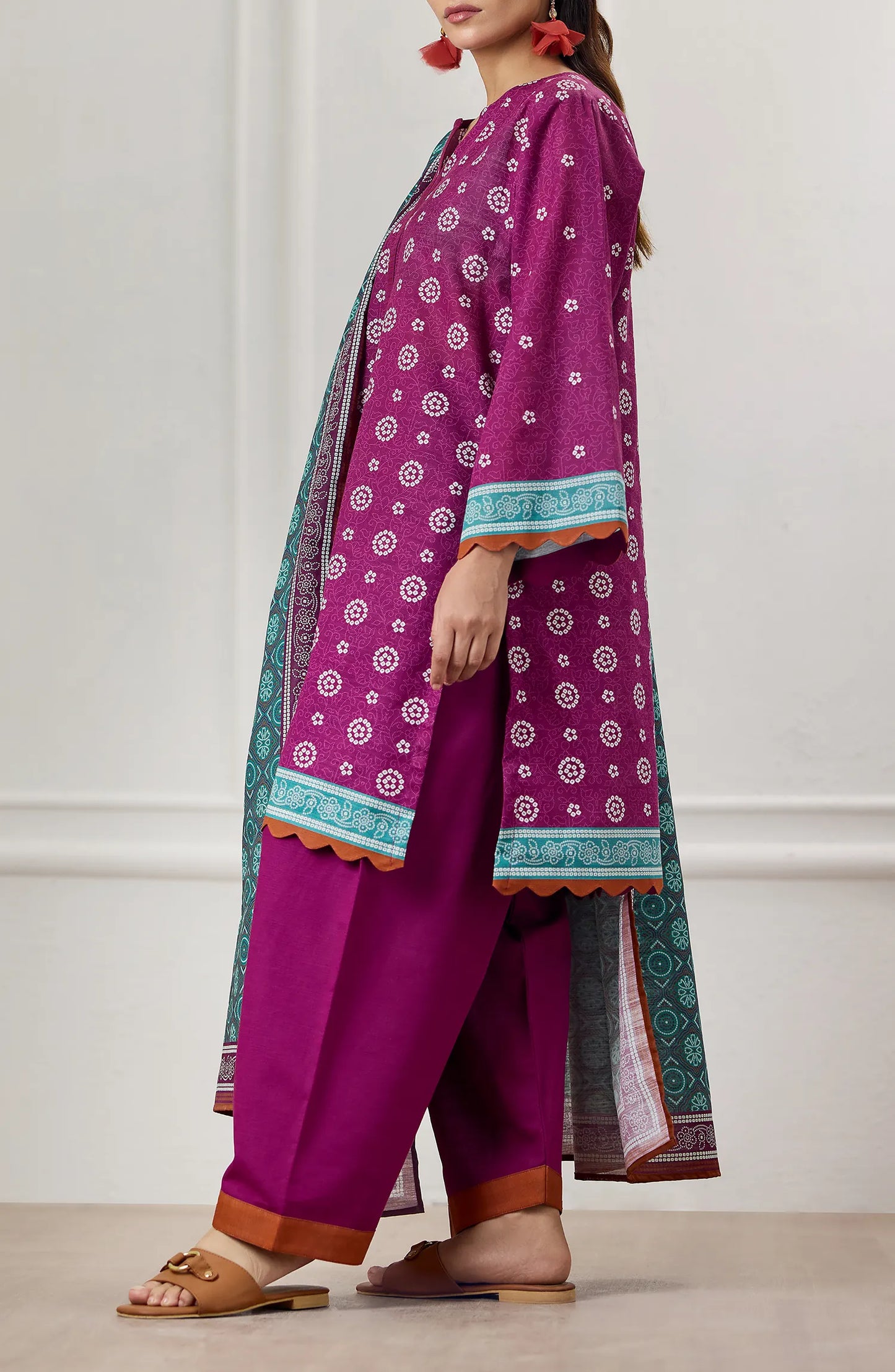 Unstitched | 3 Piece | Printed Khaddar | OTL-25-415