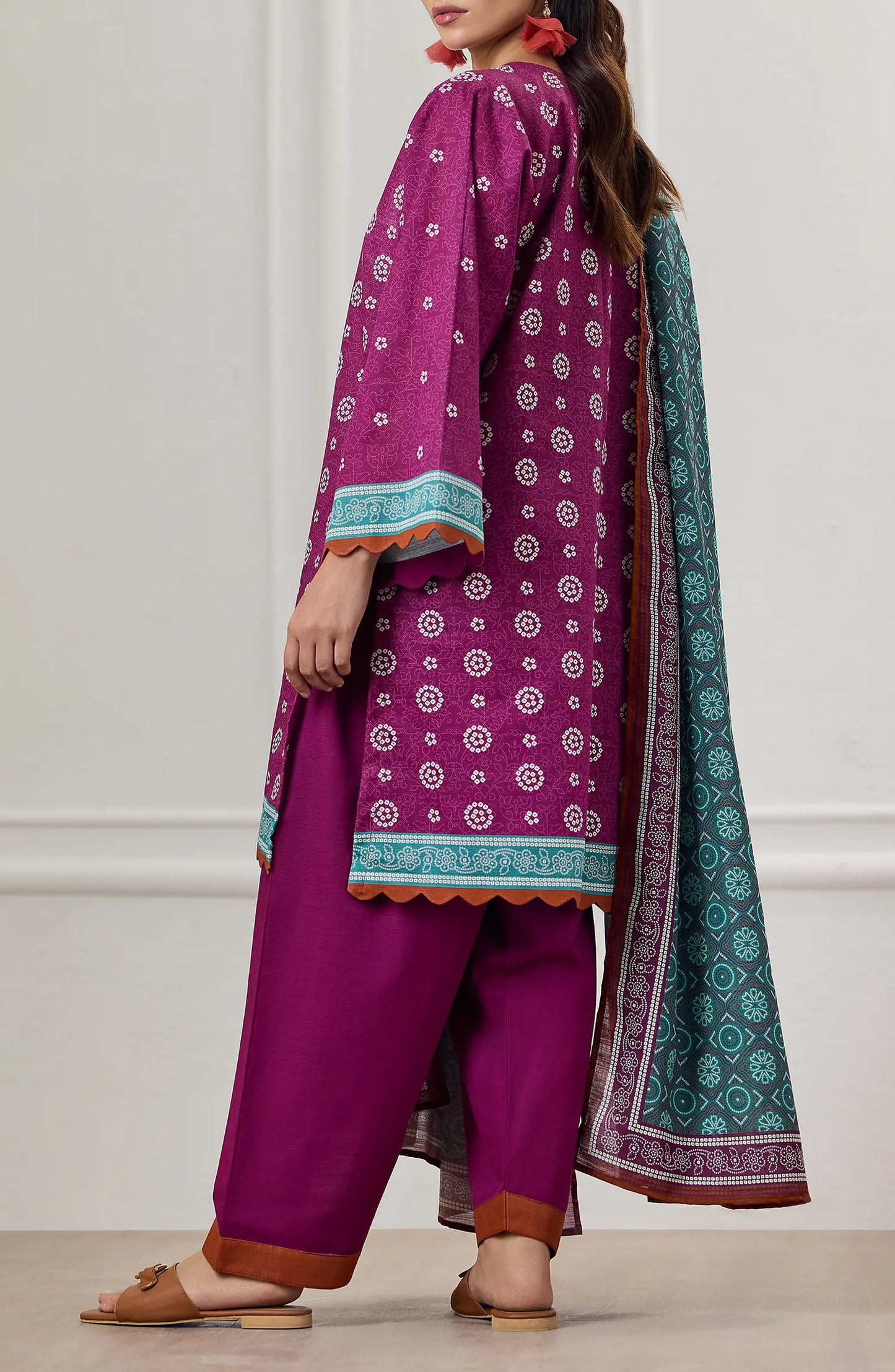 Unstitched | 3 Piece | Printed Khaddar | OTL-25-415