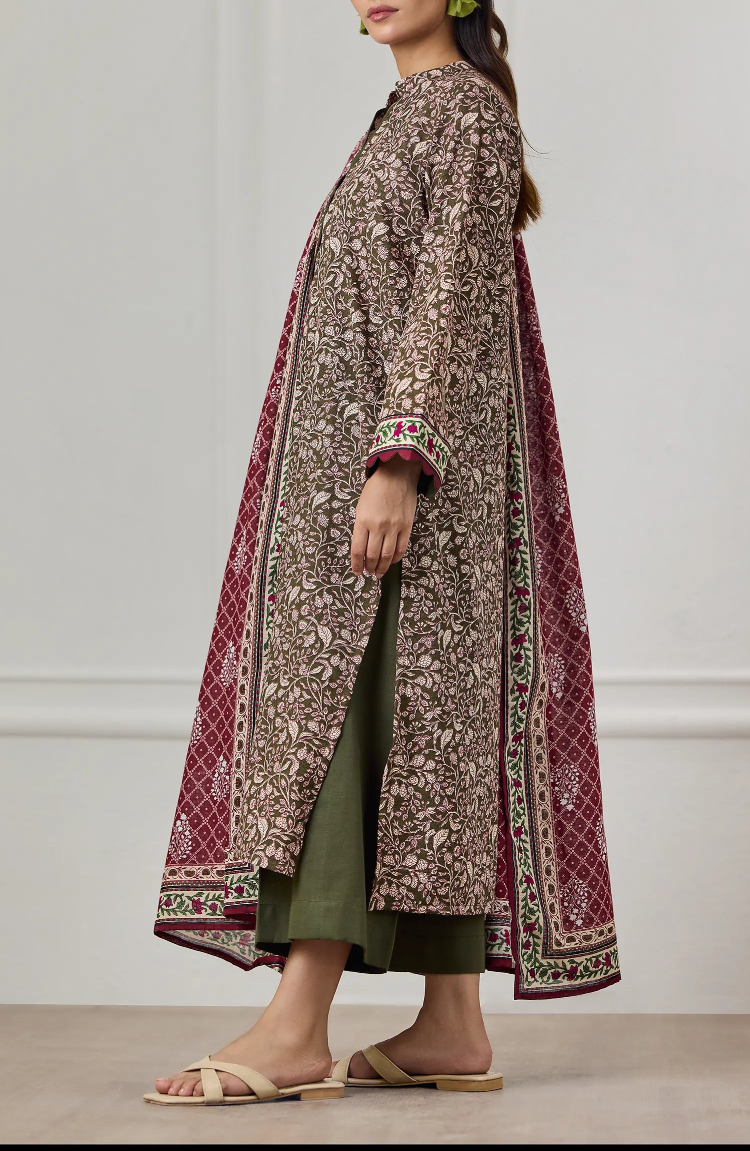 Unstitched | 3 Piece | Printed Khaddar | OTL-25-452