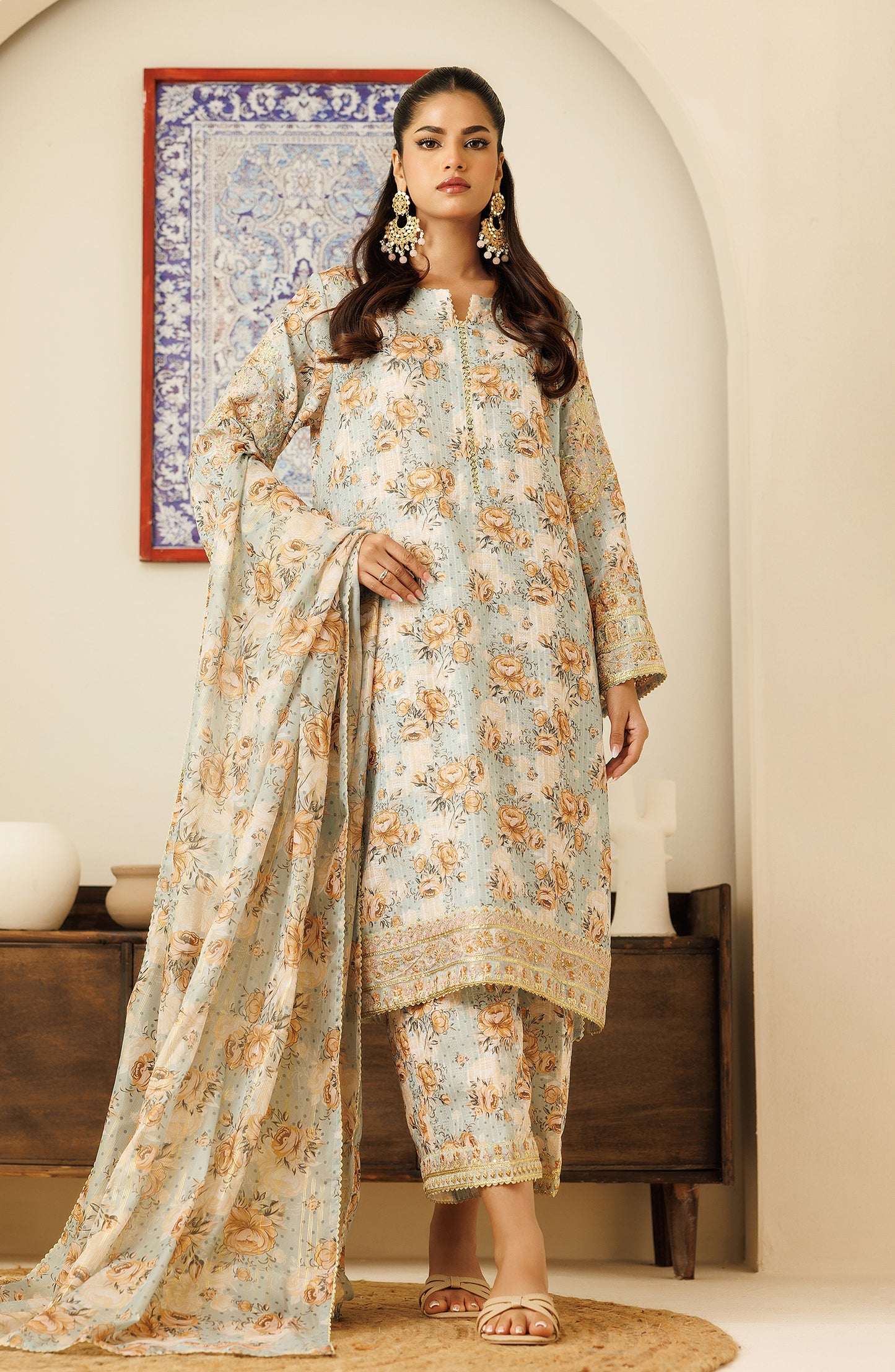 Unstitched | 3 Piece | Luxury Festive Formal | WRFZ24S-3004