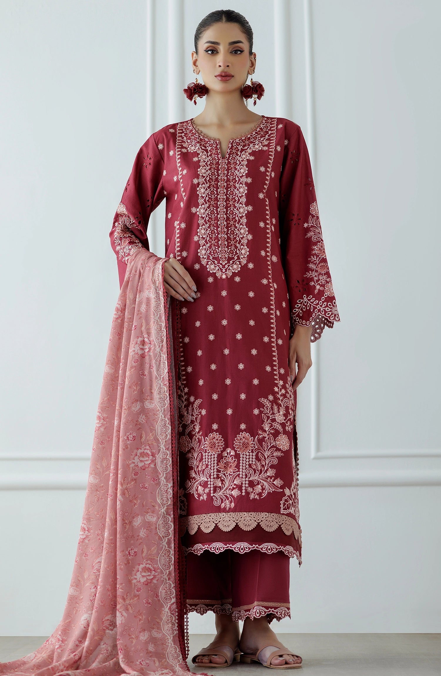 UNSTITCHED | 3 Piece | Luxury Festive Formal | WRC25S-3009