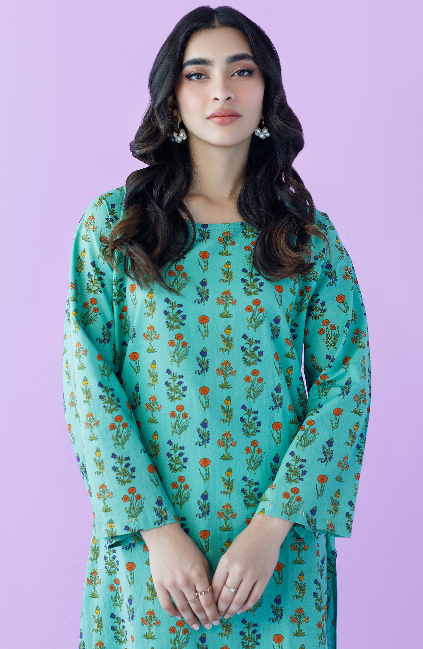 NRDS-23-098/U L.GREEN LAWN  UNSTITCHED SHIRT PANTS