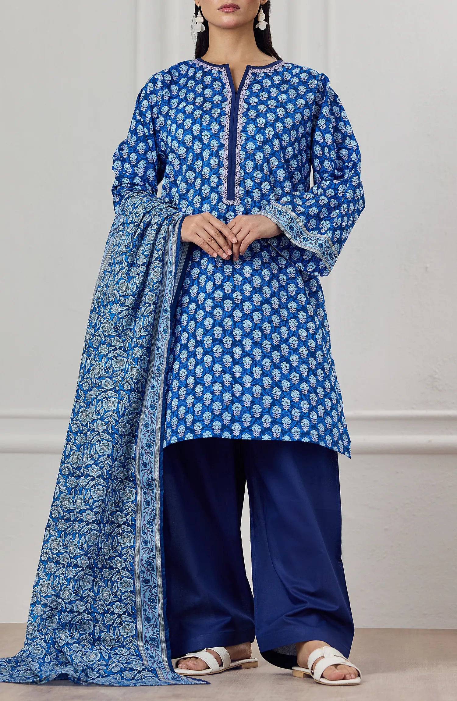 Unstitched | 3 Piece | Printed Lawn | OTL-25-489