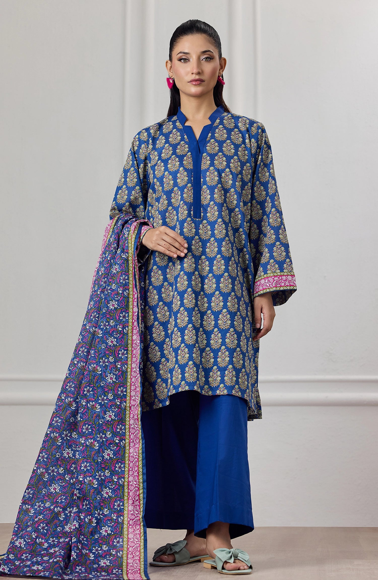 Unstitched | 3 Piece | Printed Lawn | OTL-25-491