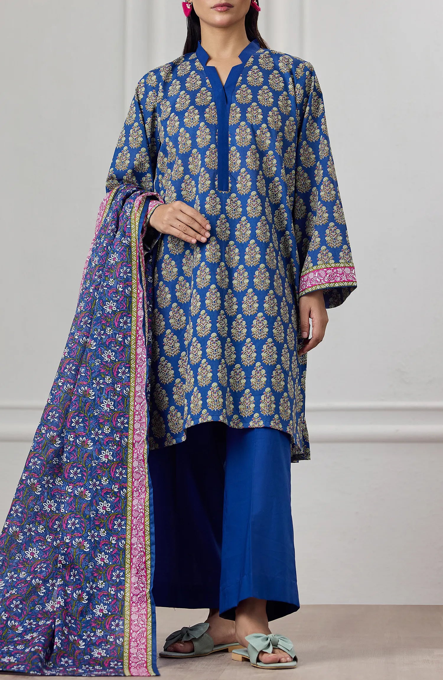 Unstitched | 3 Piece | Printed Lawn | OTL-25-491