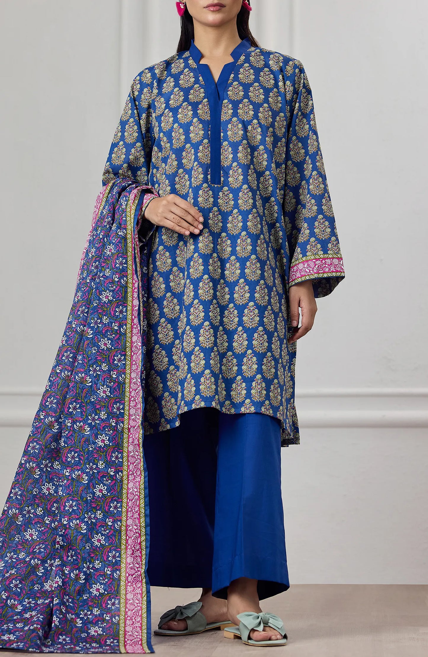 Unstitched | 3 Piece | Printed Lawn | OTL-25-491