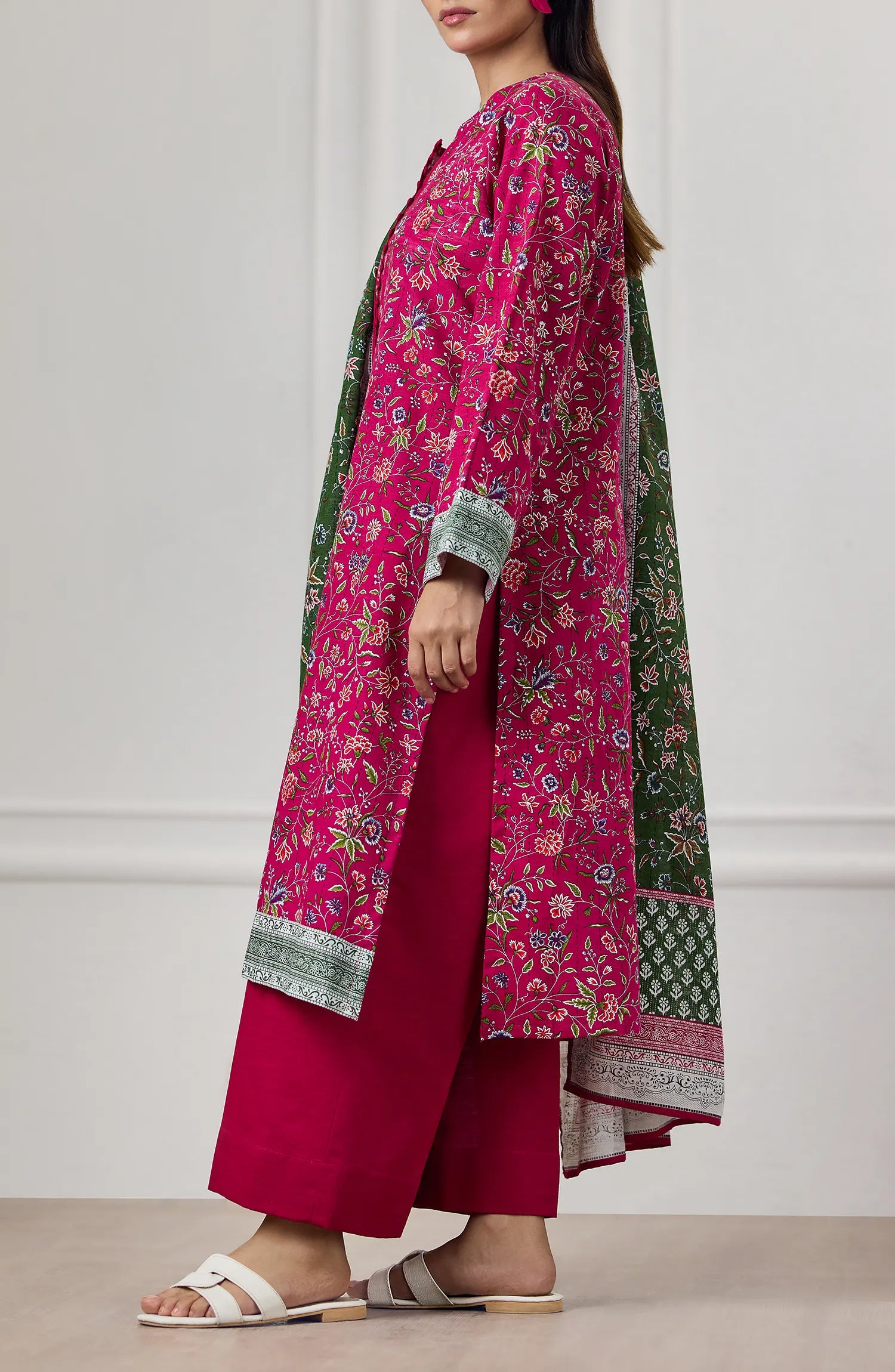 Unstitched | 3 Piece | Printed Khaddar | OTL-25-454