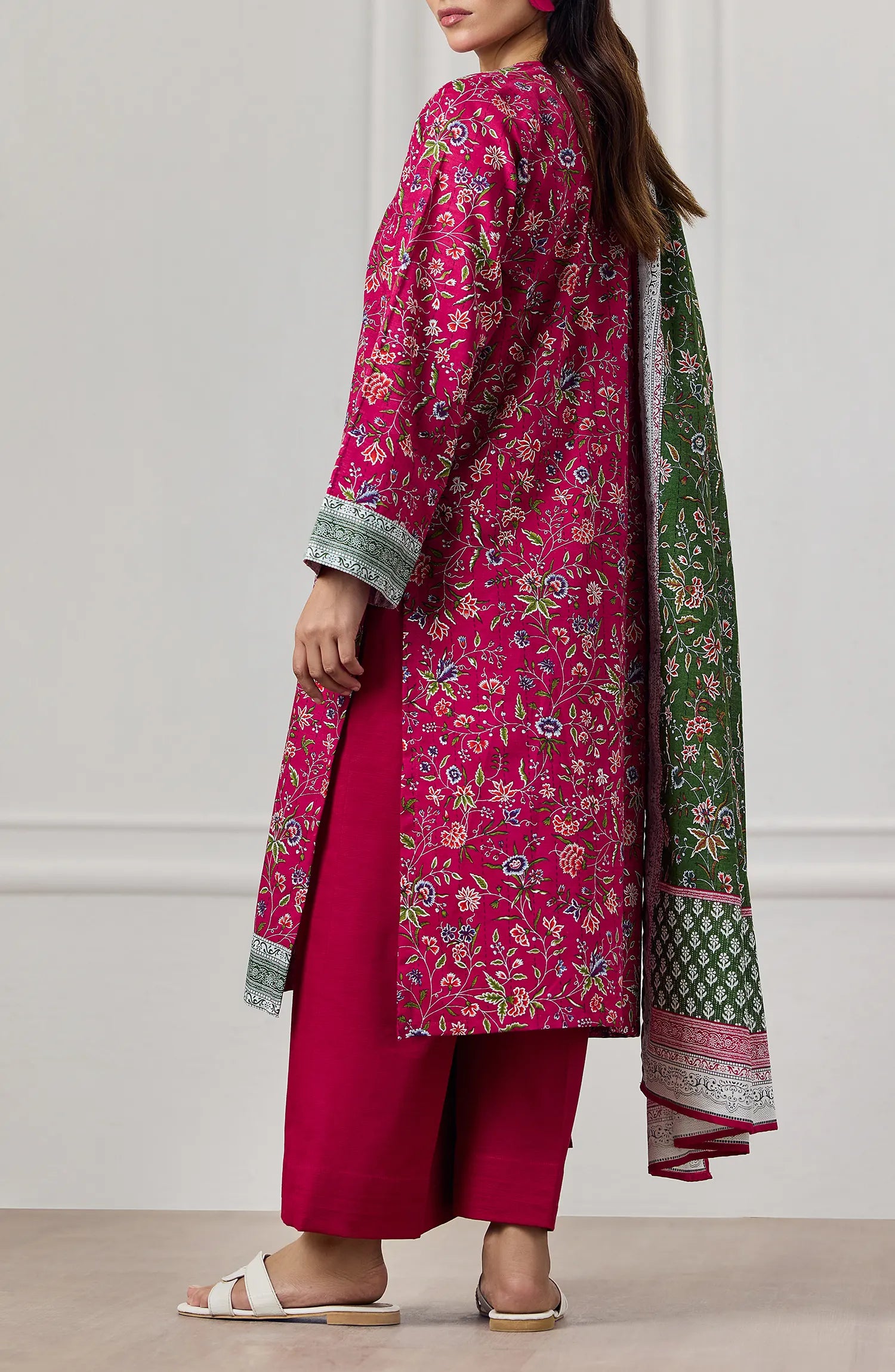 Unstitched | 3 Piece | Printed Khaddar | OTL-25-454