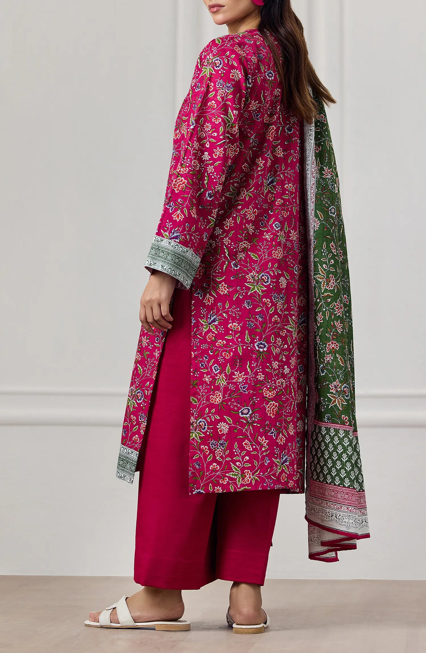 Unstitched | 3 Piece | Printed Khaddar | OTL-25-454